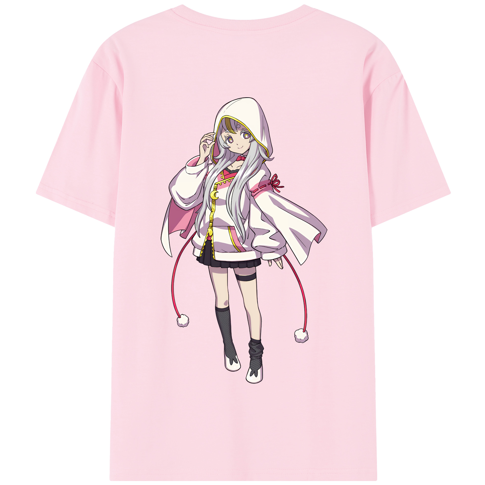 （画像用） 妖怪ウォッチ Yo-kai Watch 綿100％半袖Tシャツ（背面プリント）