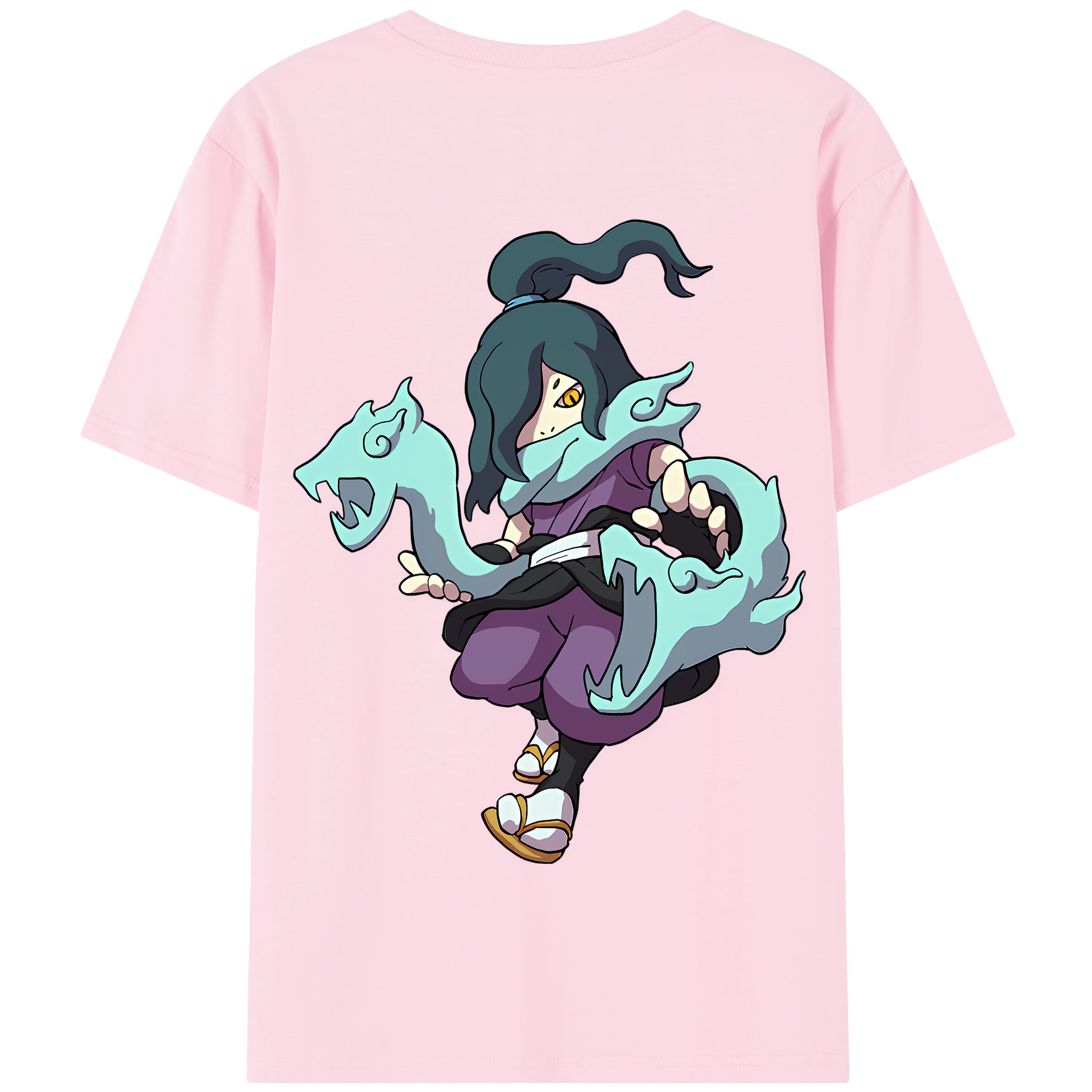 （画像用） 妖怪ウォッチ Yo-kai Watch 綿100％半袖Tシャツ（背面プリント）