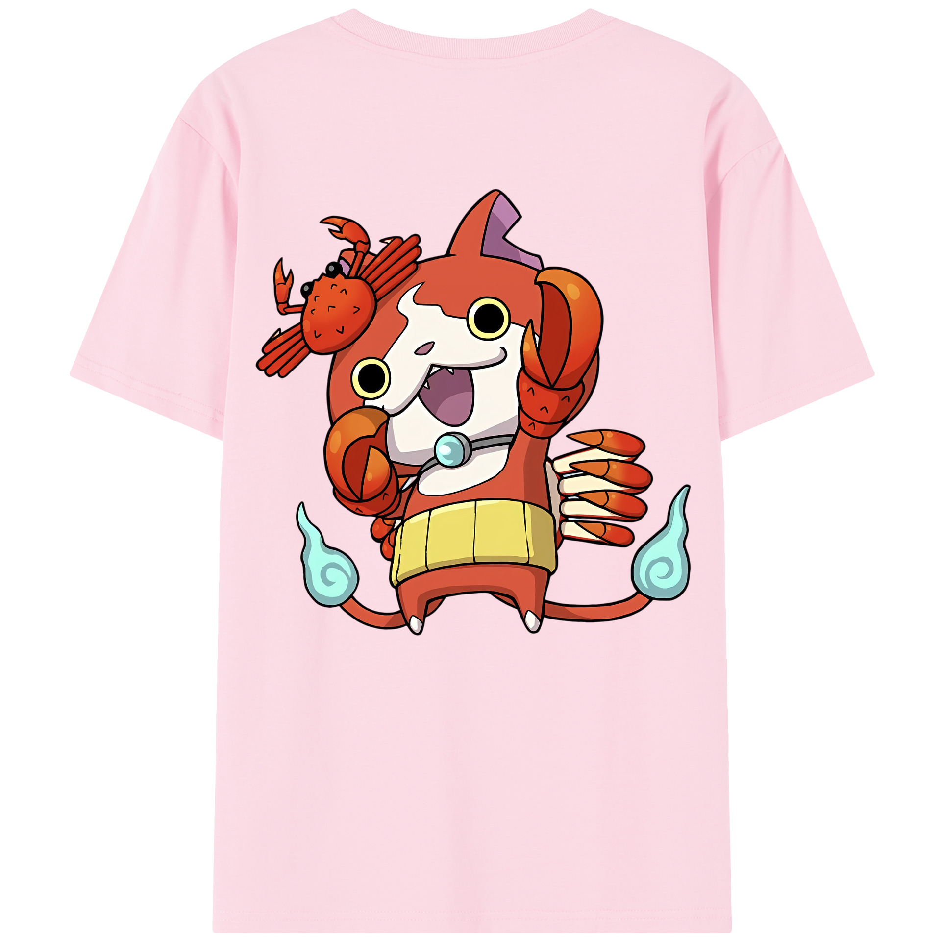 （画像用） 妖怪ウォッチ Yo-kai Watch 綿100％半袖Tシャツ（背面プリント）