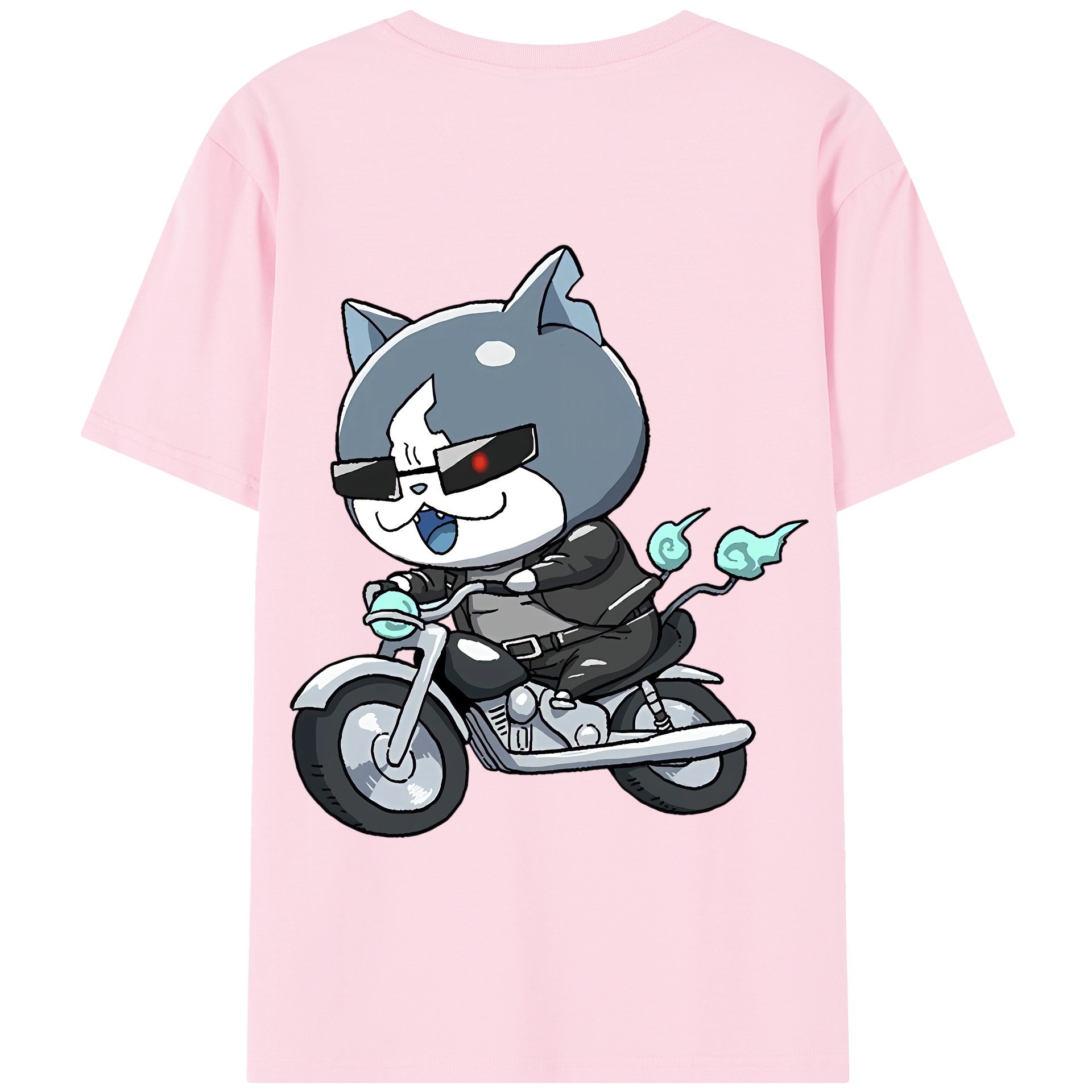 （画像用） 妖怪ウォッチ Yo-kai Watch 綿100％半袖Tシャツ（背面プリント）