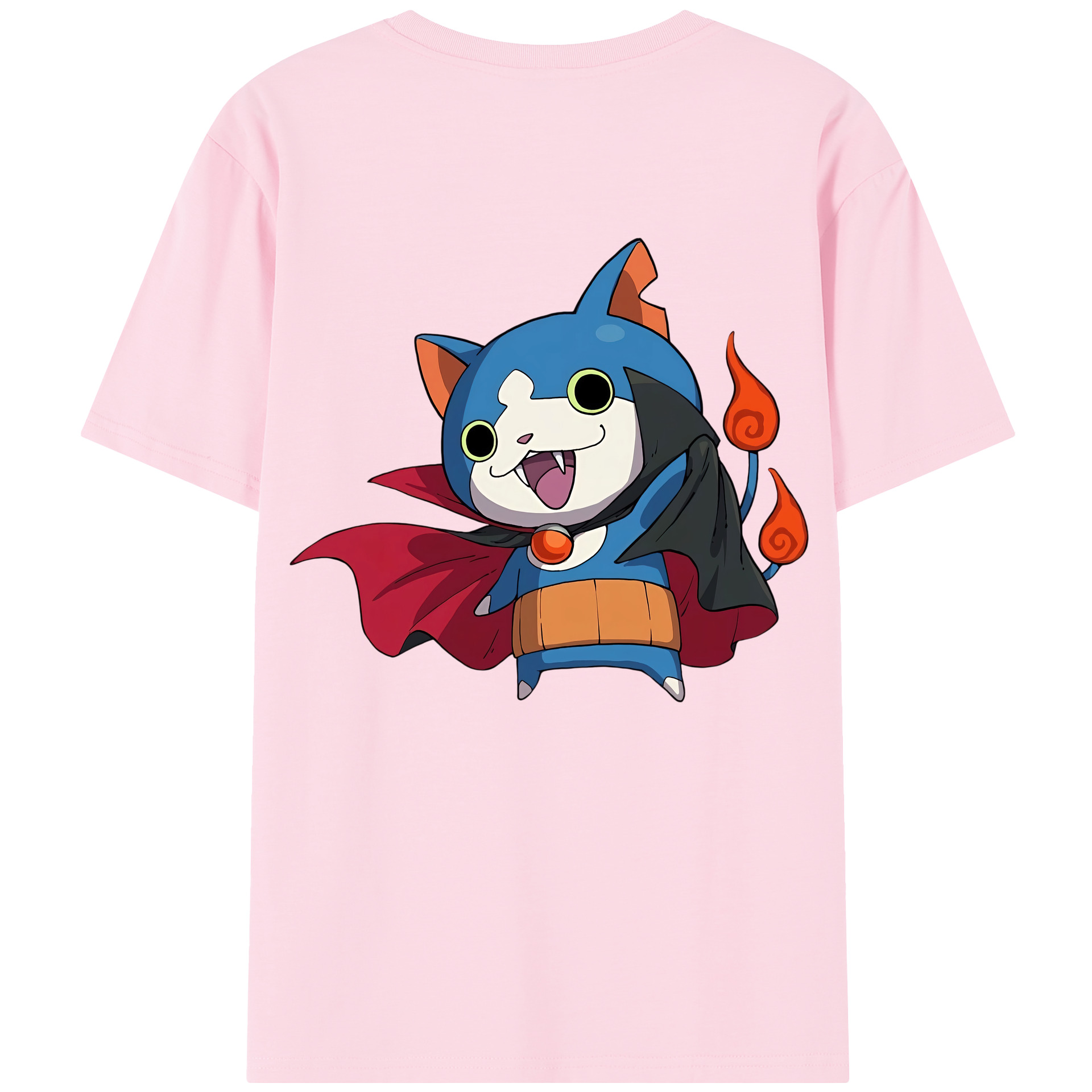 （画像用） 妖怪ウォッチ Yo-kai Watch 綿100％半袖Tシャツ（背面プリント）