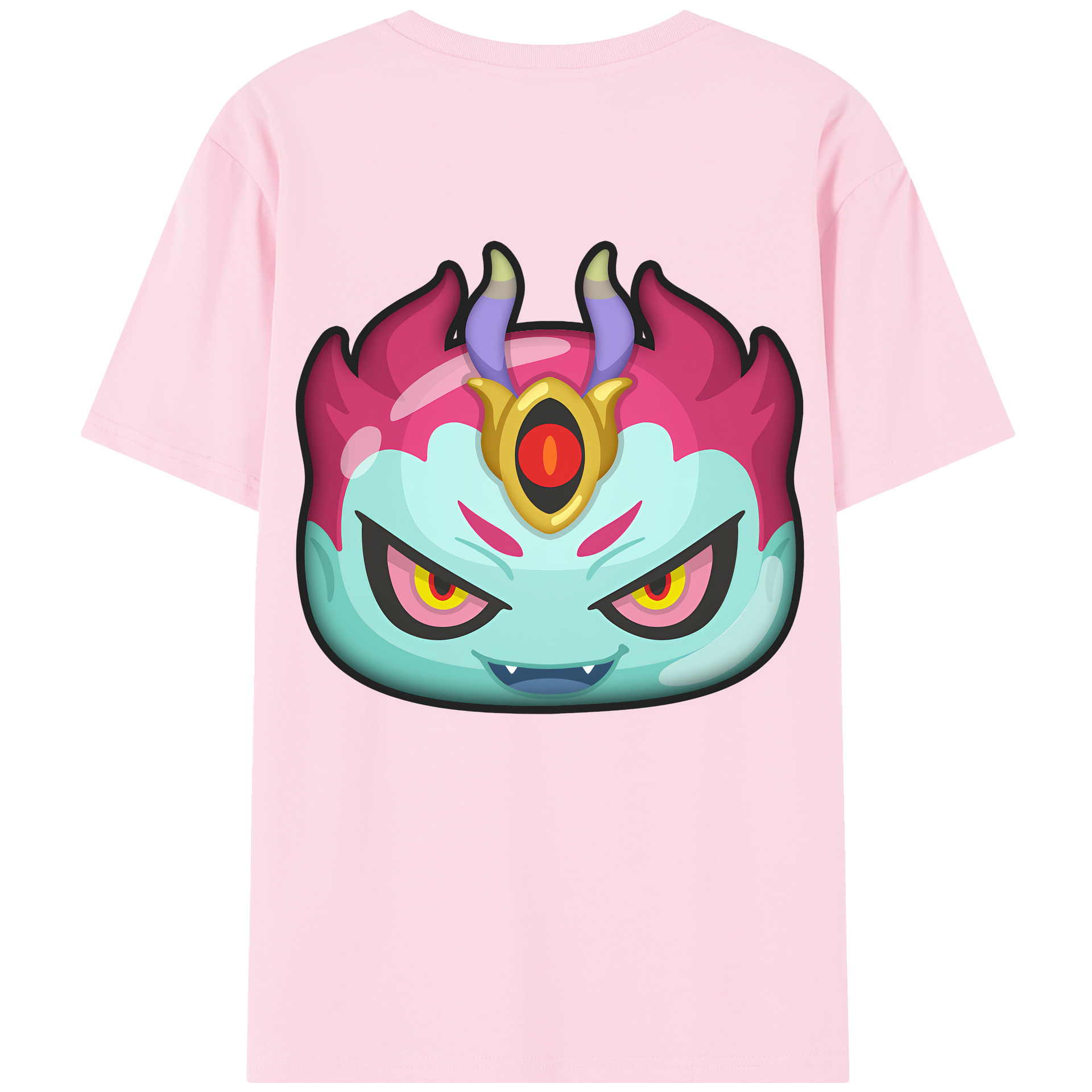 （画像用） 妖怪ウォッチ Yo-kai Watch 綿100％半袖Tシャツ（背面プリント）