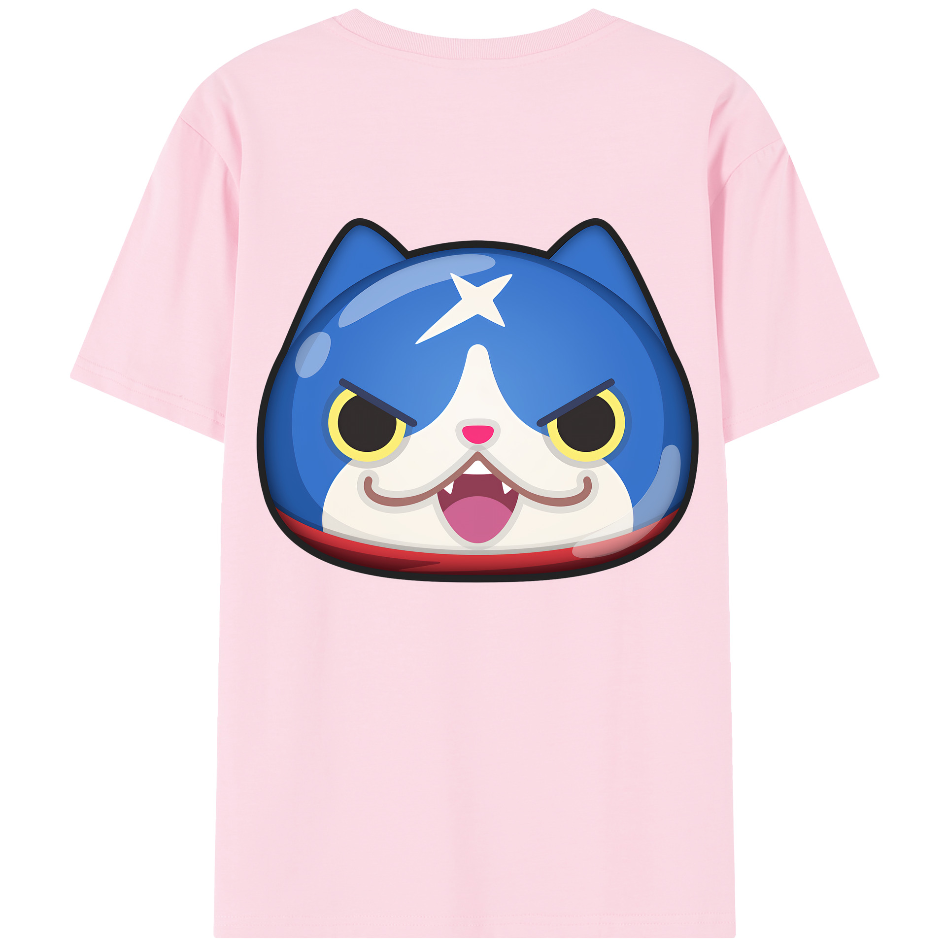 （画像用） 妖怪ウォッチ Yo-kai Watch 綿100％半袖Tシャツ（背面プリント）