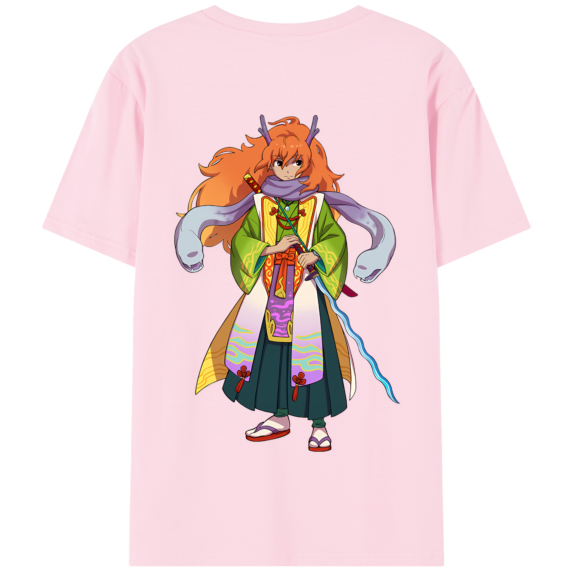 （画像用） 妖怪ウォッチ Yo-kai Watch 綿100％半袖Tシャツ（背面プリント）