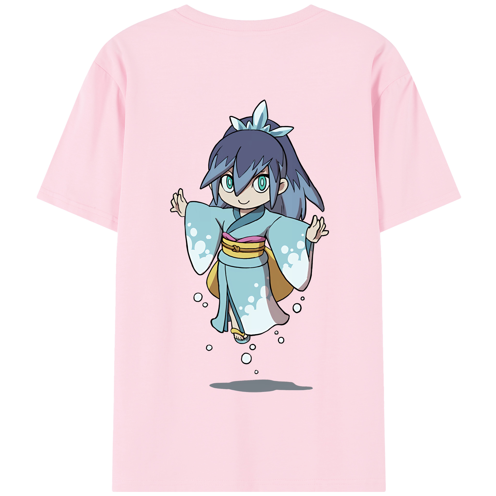 （画像用） 妖怪ウォッチ Yo-kai Watch 綿100％半袖Tシャツ（背面プリント）