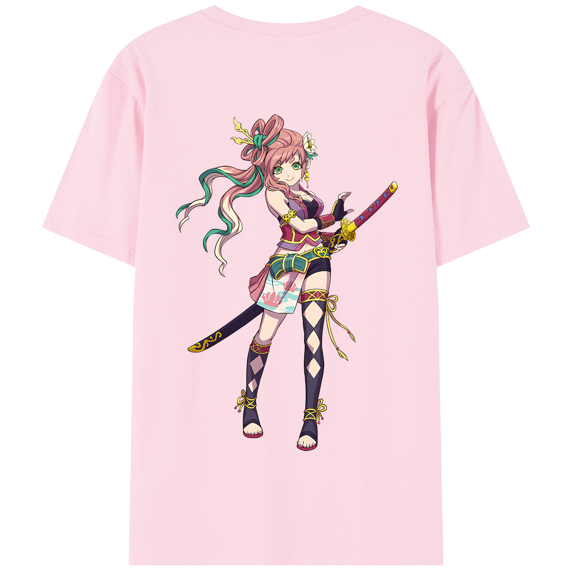 （画像用） 妖怪ウォッチ Yo-kai Watch 綿100％半袖Tシャツ（背面プリント）
