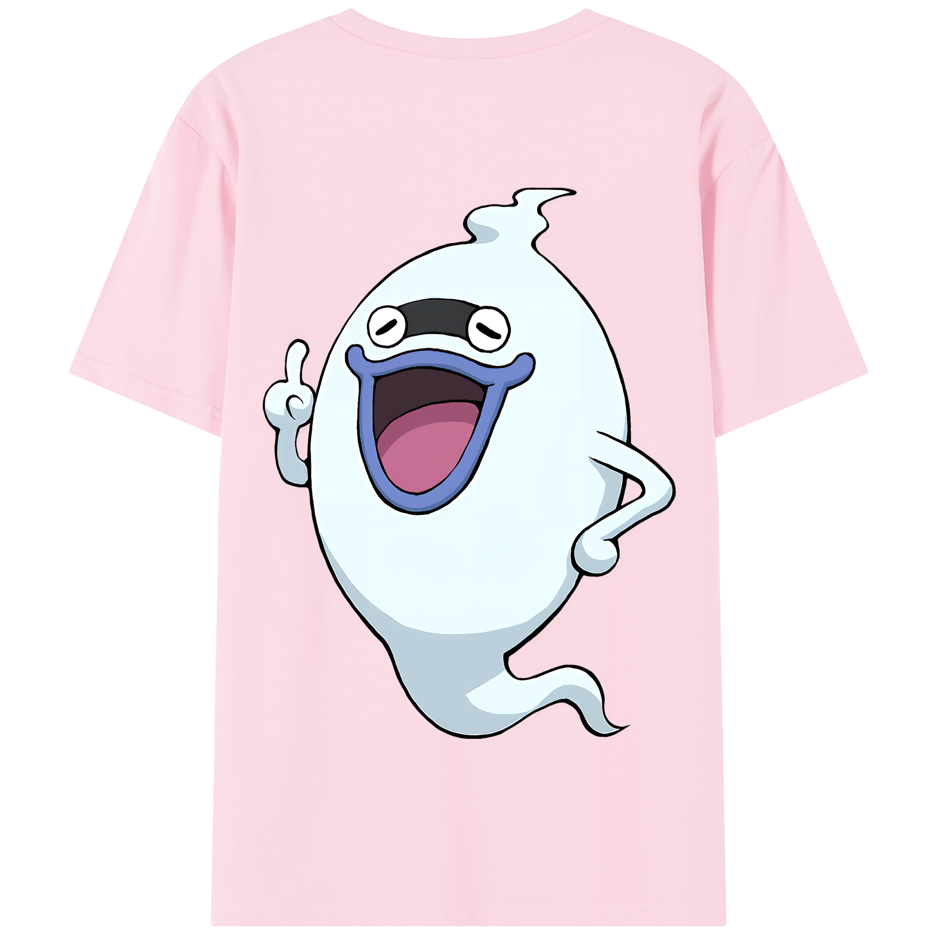 （画像用） 妖怪ウォッチ Yo-kai Watch 綿100％半袖Tシャツ（背面プリント）