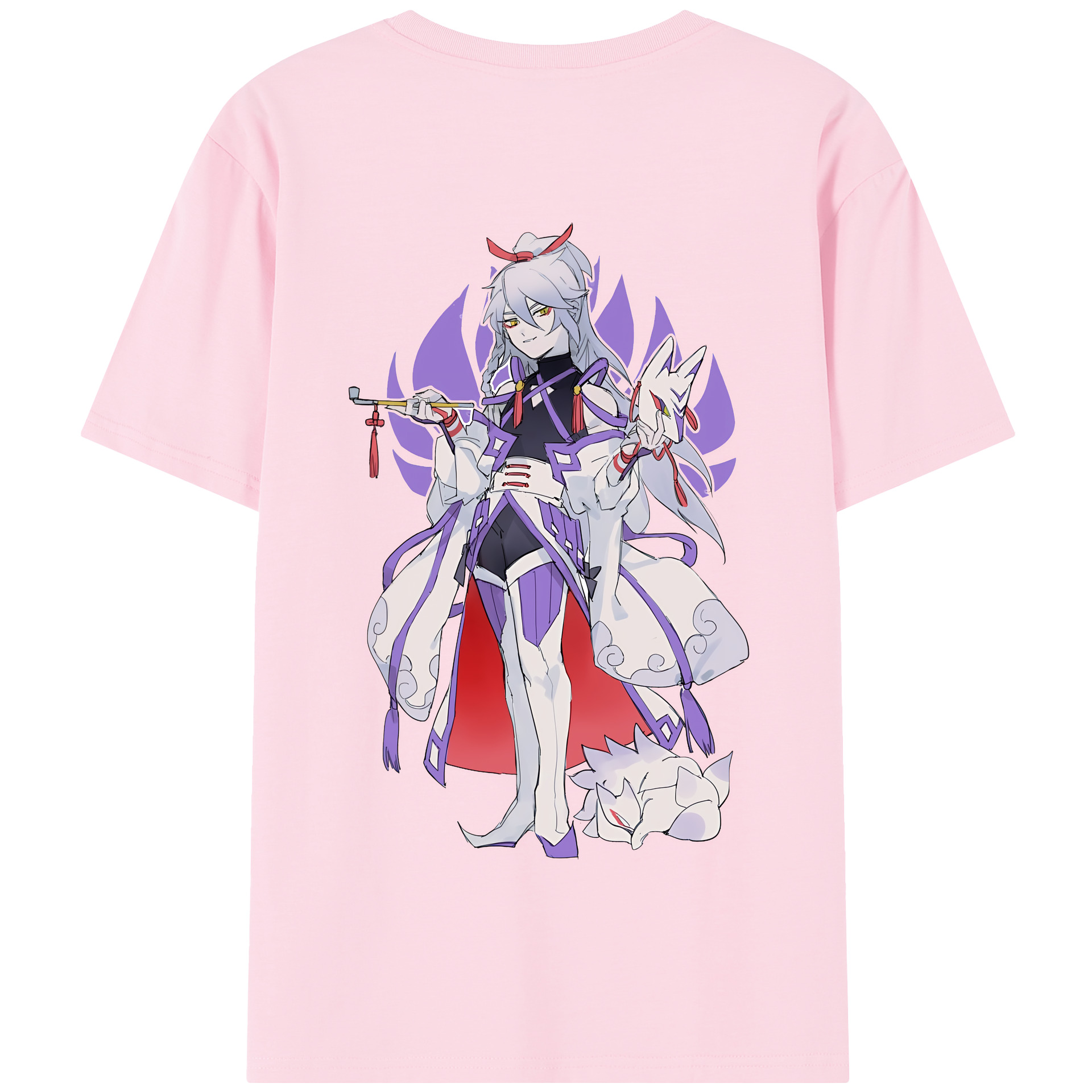 （画像用） 妖怪ウォッチ Yo-kai Watch 綿100％半袖Tシャツ（背面プリント）