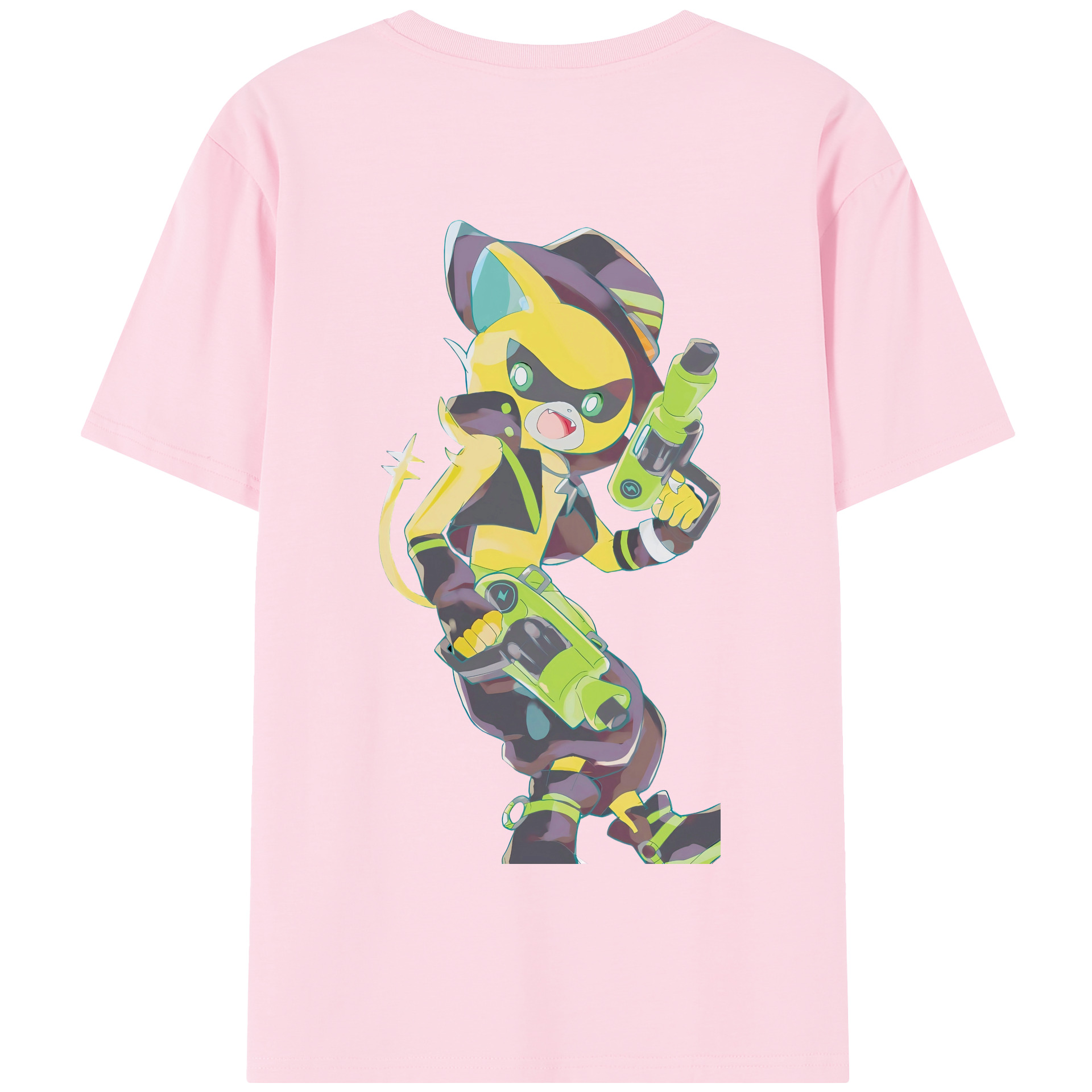 （画像用） 妖怪ウォッチ Yo-kai Watch 綿100％半袖Tシャツ（背面プリント）