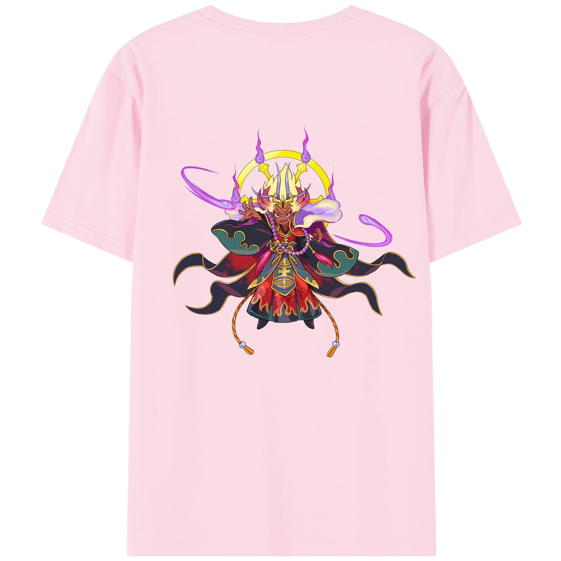 （画像用） 妖怪ウォッチ Yo-kai Watch 綿100％半袖Tシャツ（背面プリント）