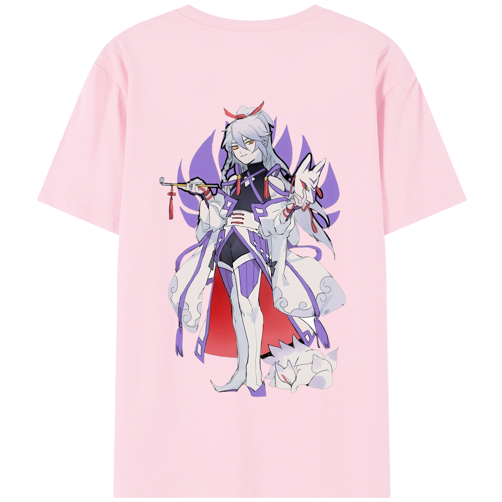 （画像用） 妖怪ウォッチ Yo-kai Watch 綿100％半袖Tシャツ（背面プリント）