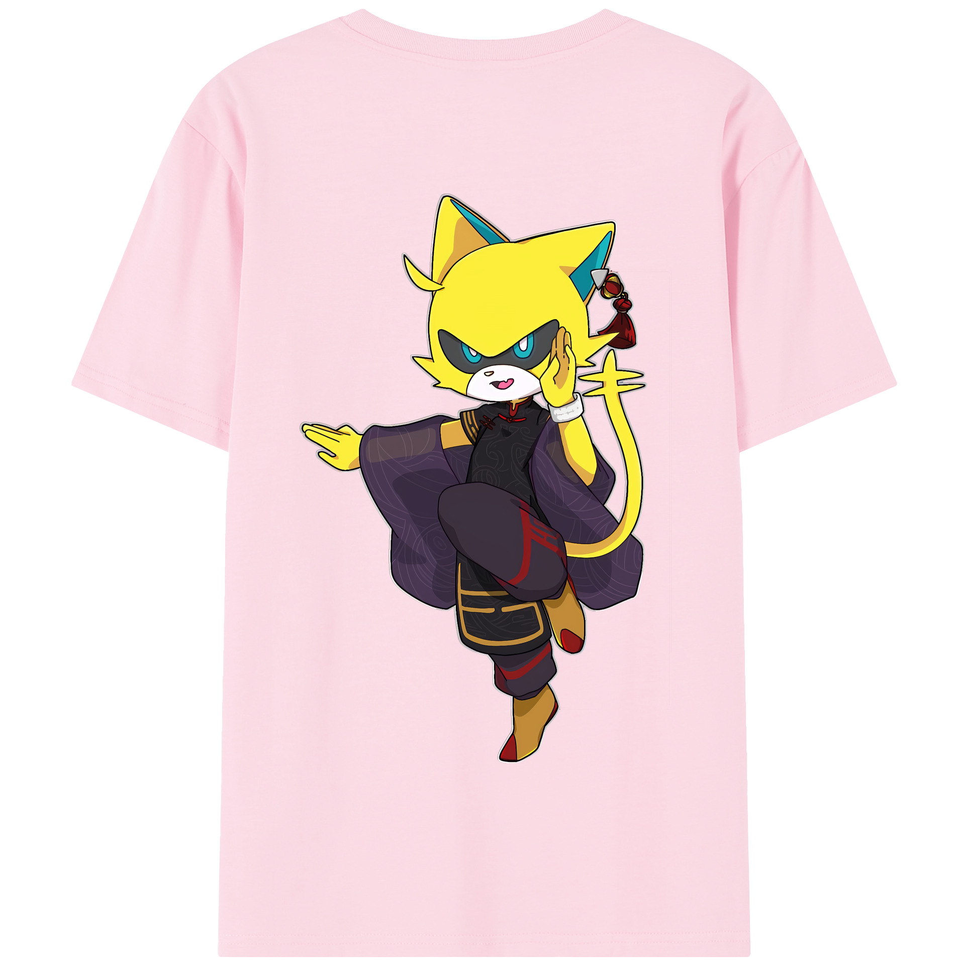 （画像用） 妖怪ウォッチ Yo-kai Watch 綿100％半袖Tシャツ（背面プリント）
