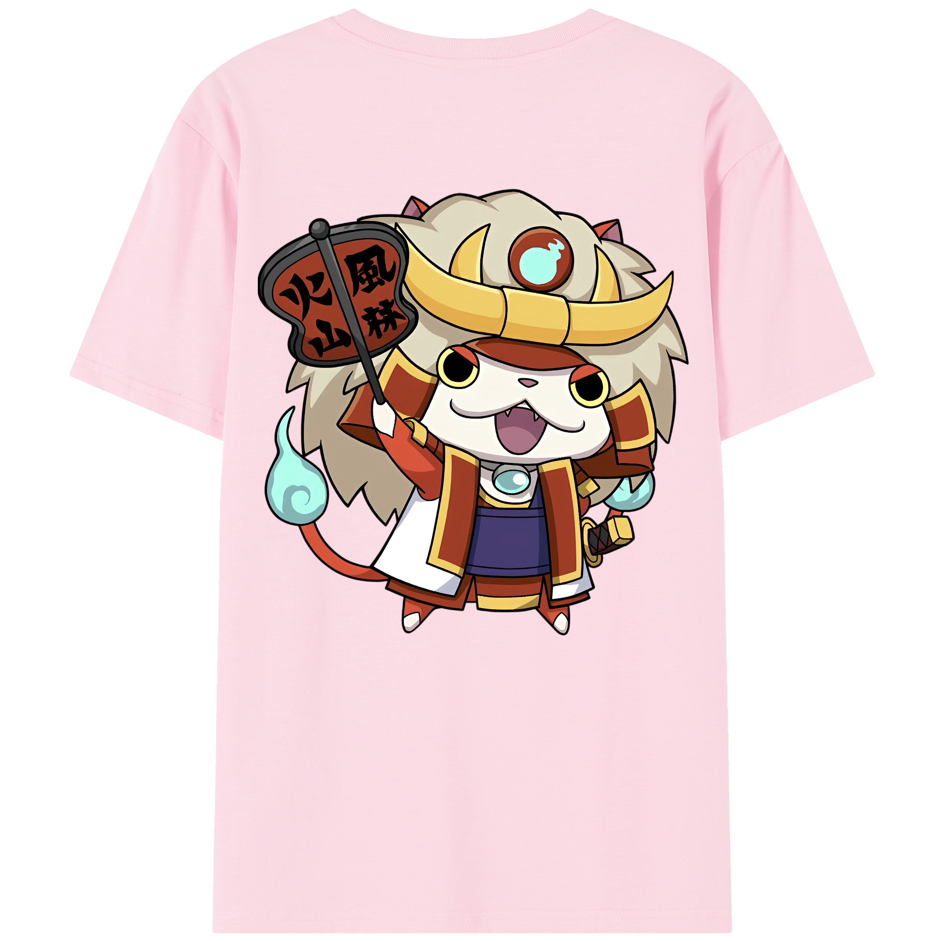 （画像用） 妖怪ウォッチ Yo-kai Watch 綿100％半袖Tシャツ（背面プリント）