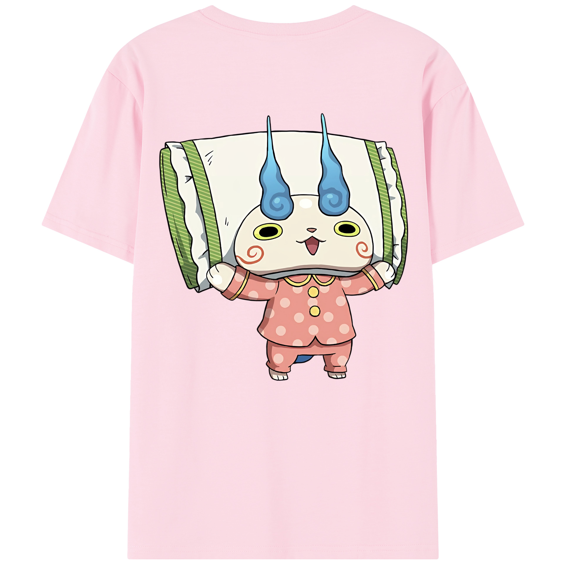 （画像用） 妖怪ウォッチ Yo-kai Watch 綿100％半袖Tシャツ（背面プリント）