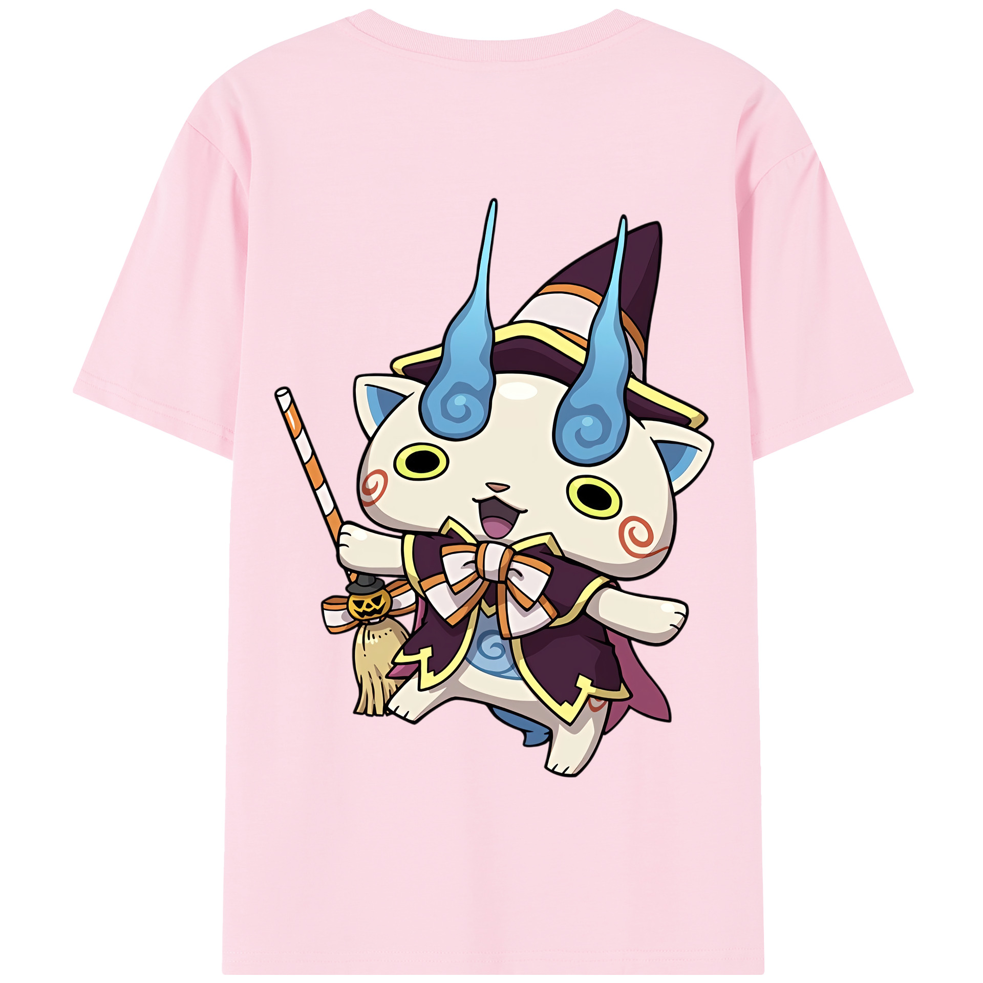 （画像用） 妖怪ウォッチ Yo-kai Watch 綿100％半袖Tシャツ（背面プリント）