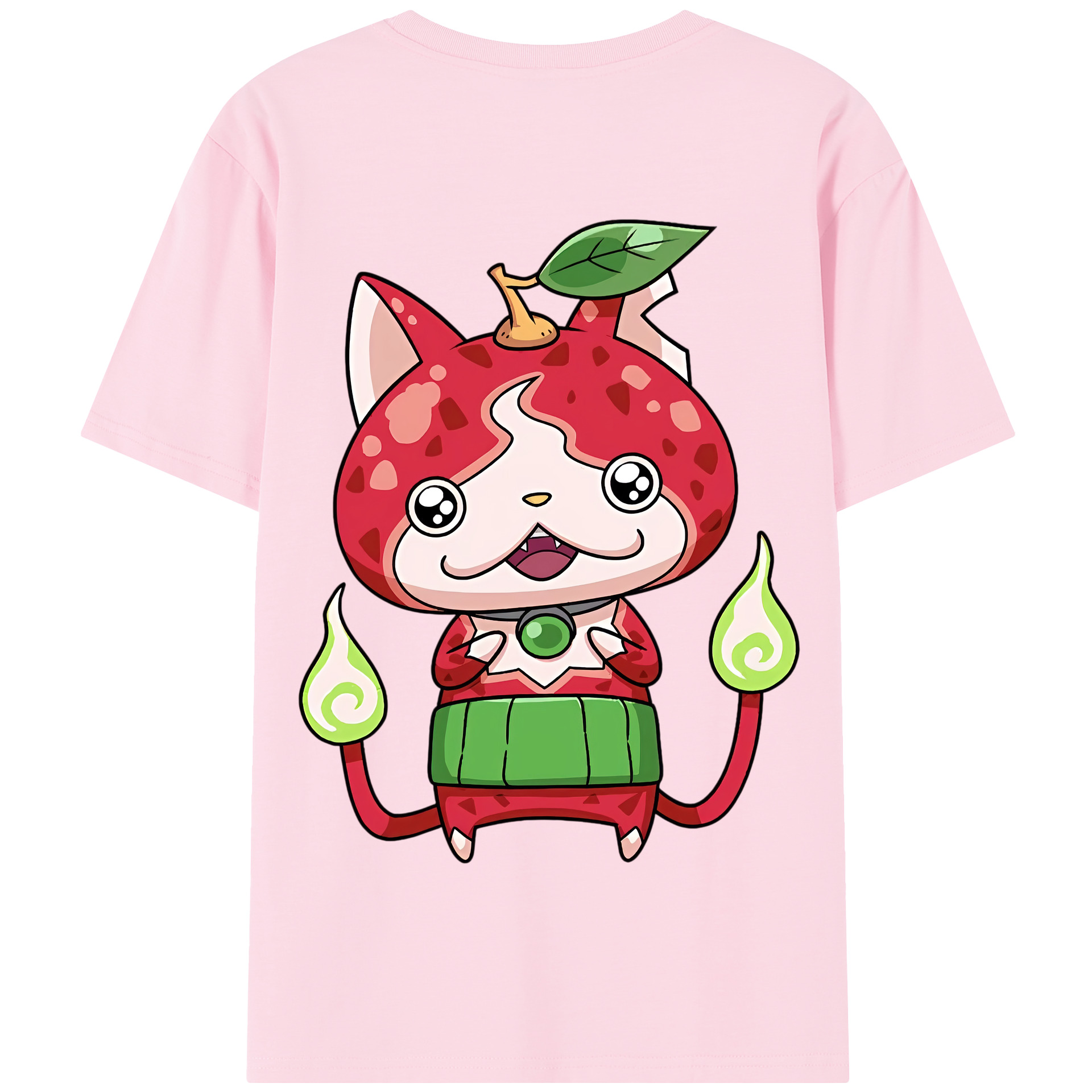 （画像用） 妖怪ウォッチ Yo-kai Watch 綿100％半袖Tシャツ（背面プリント）
