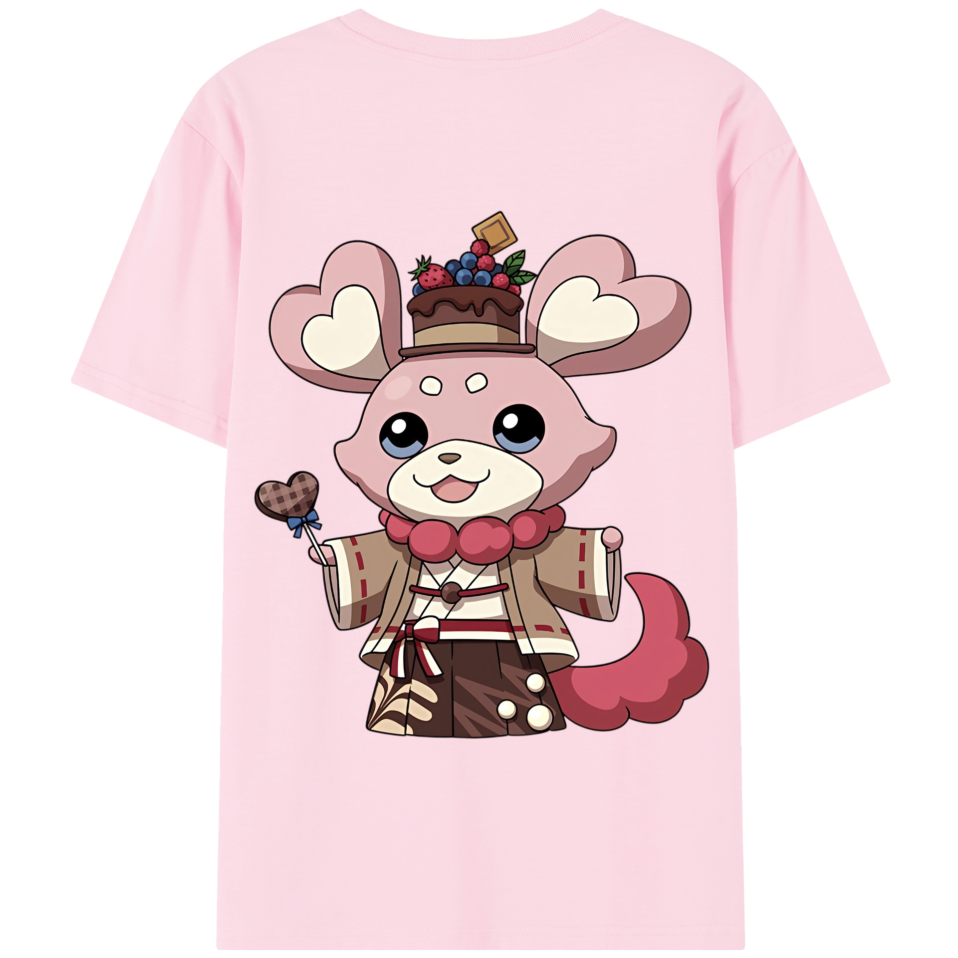 （画像用） 妖怪ウォッチ Yo-kai Watch 綿100％半袖Tシャツ（背面プリント）