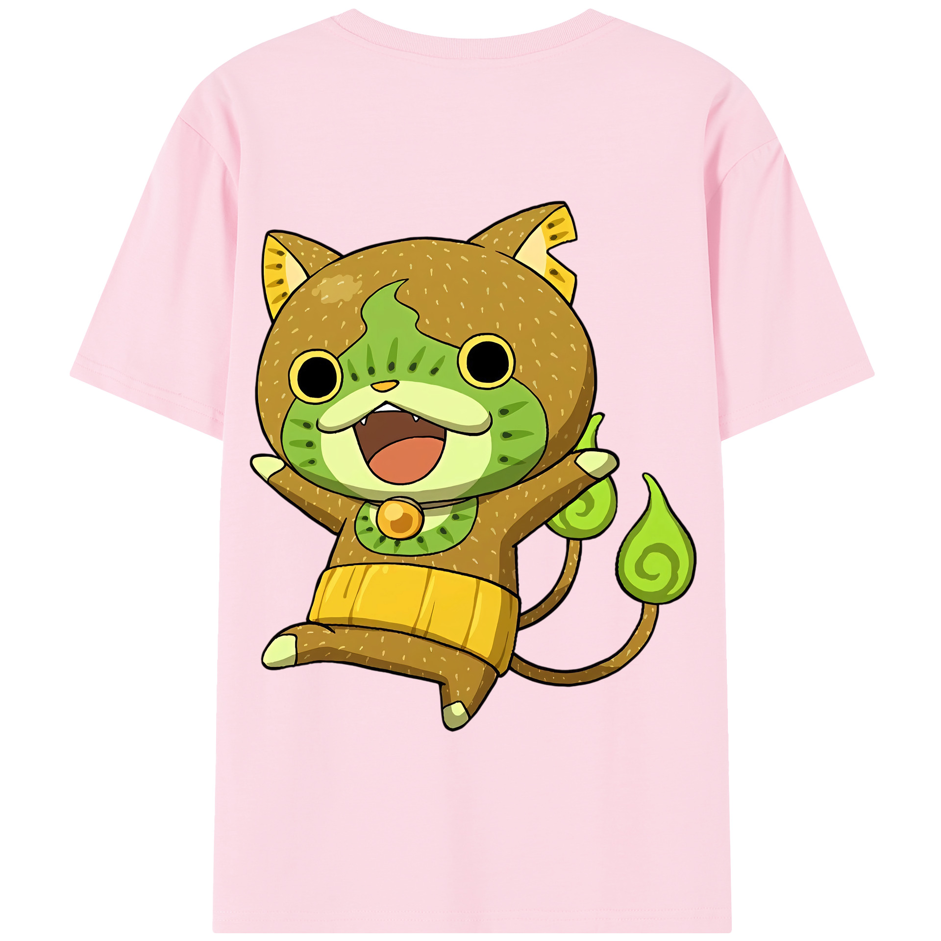 （画像用） 妖怪ウォッチ Yo-kai Watch 綿100％半袖Tシャツ（背面プリント）