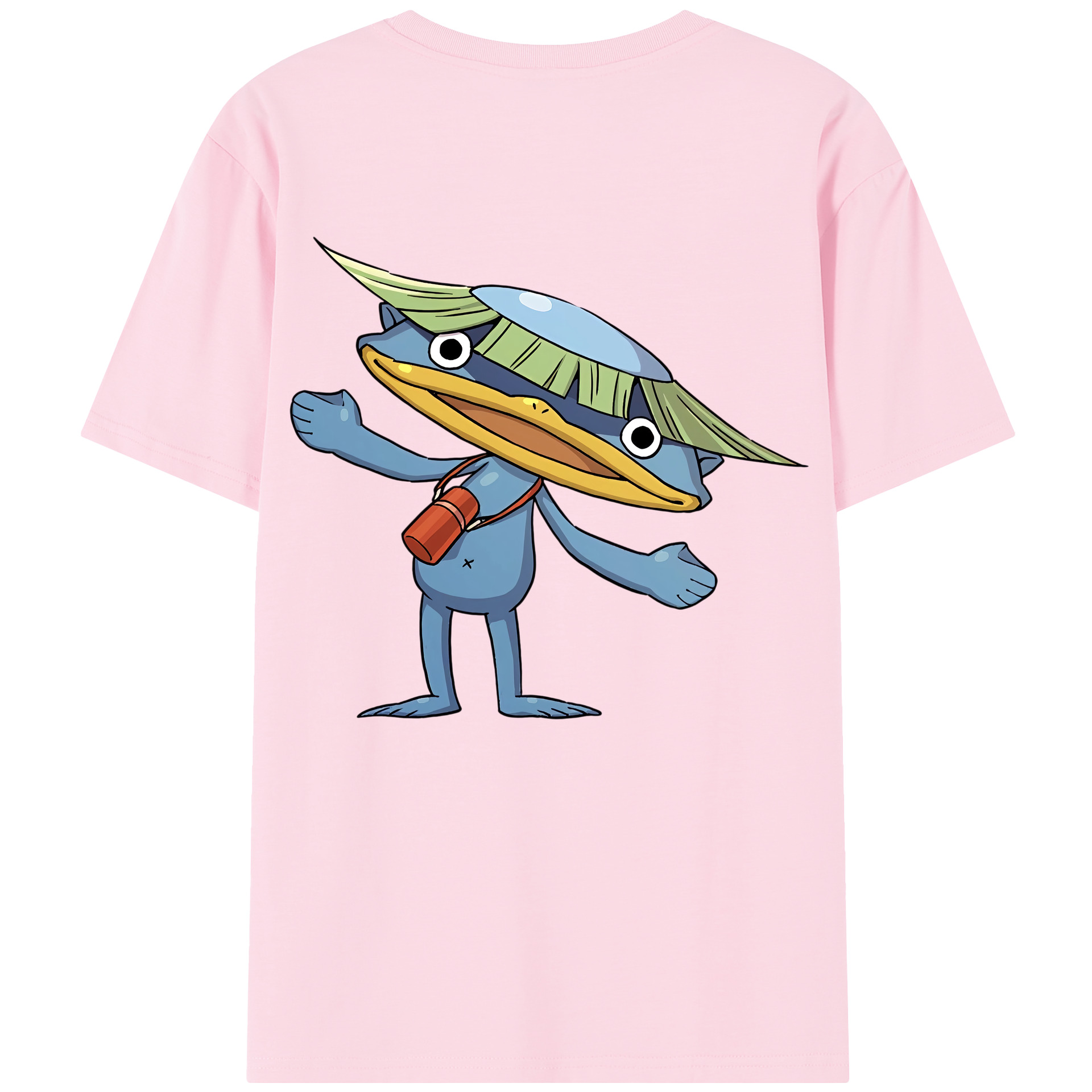 （画像用） 妖怪ウォッチ Yo-kai Watch 綿100％半袖Tシャツ（背面プリント）