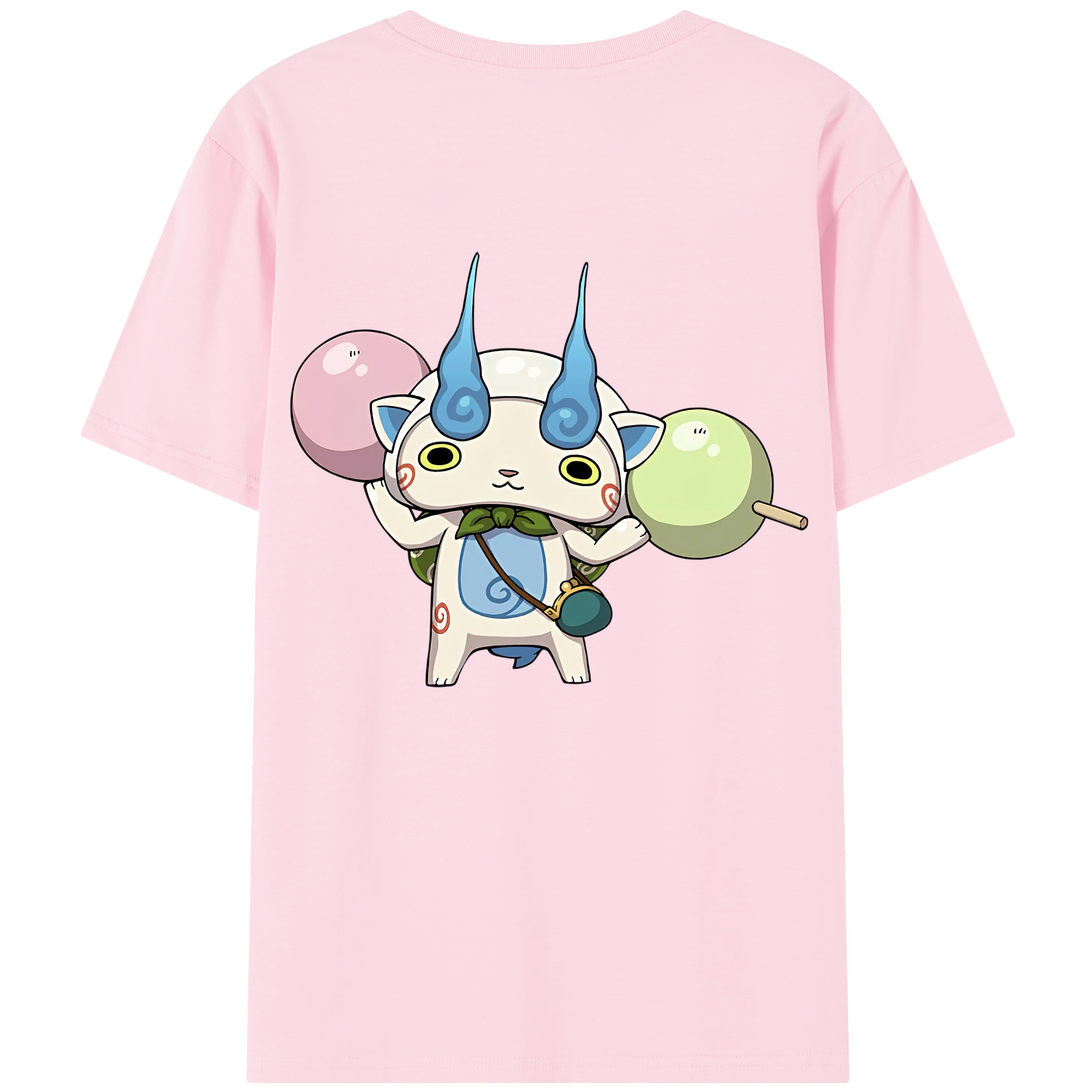 （画像用） 妖怪ウォッチ Yo-kai Watch 綿100％半袖Tシャツ（背面プリント）