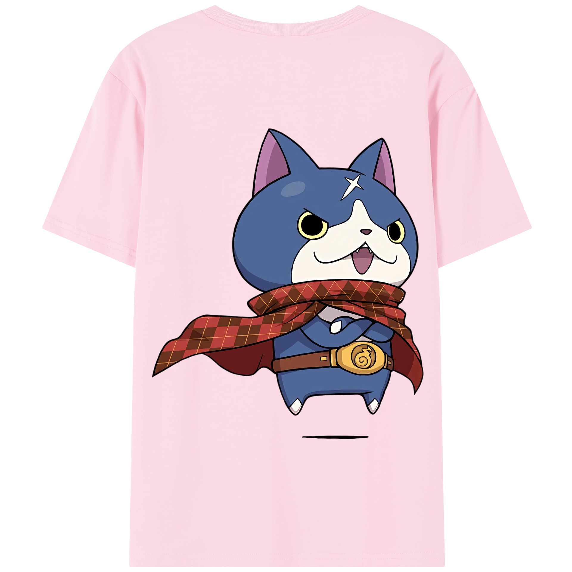 （画像用） 妖怪ウォッチ Yo-kai Watch 綿100％半袖Tシャツ（背面プリント）