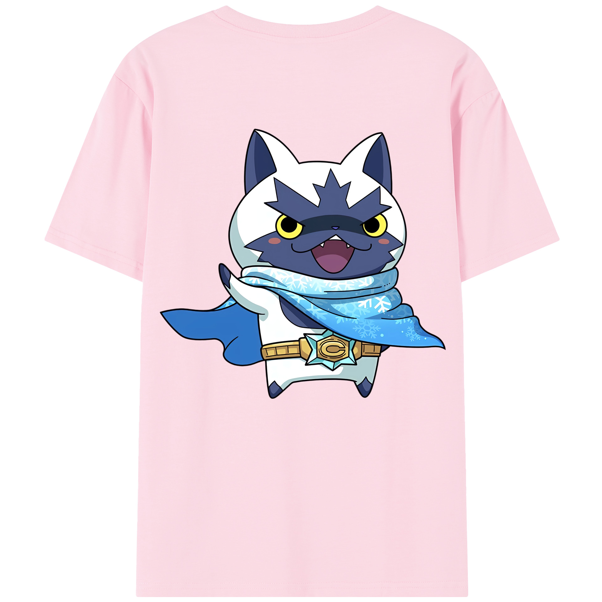 （画像用） 妖怪ウォッチ Yo-kai Watch 綿100％半袖Tシャツ（背面プリント）