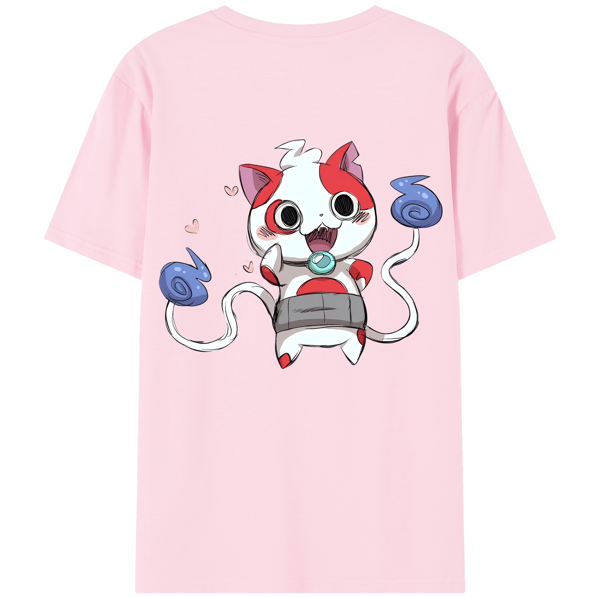 （画像用） 妖怪ウォッチ Yo-kai Watch 綿100％半袖Tシャツ（背面プリント）