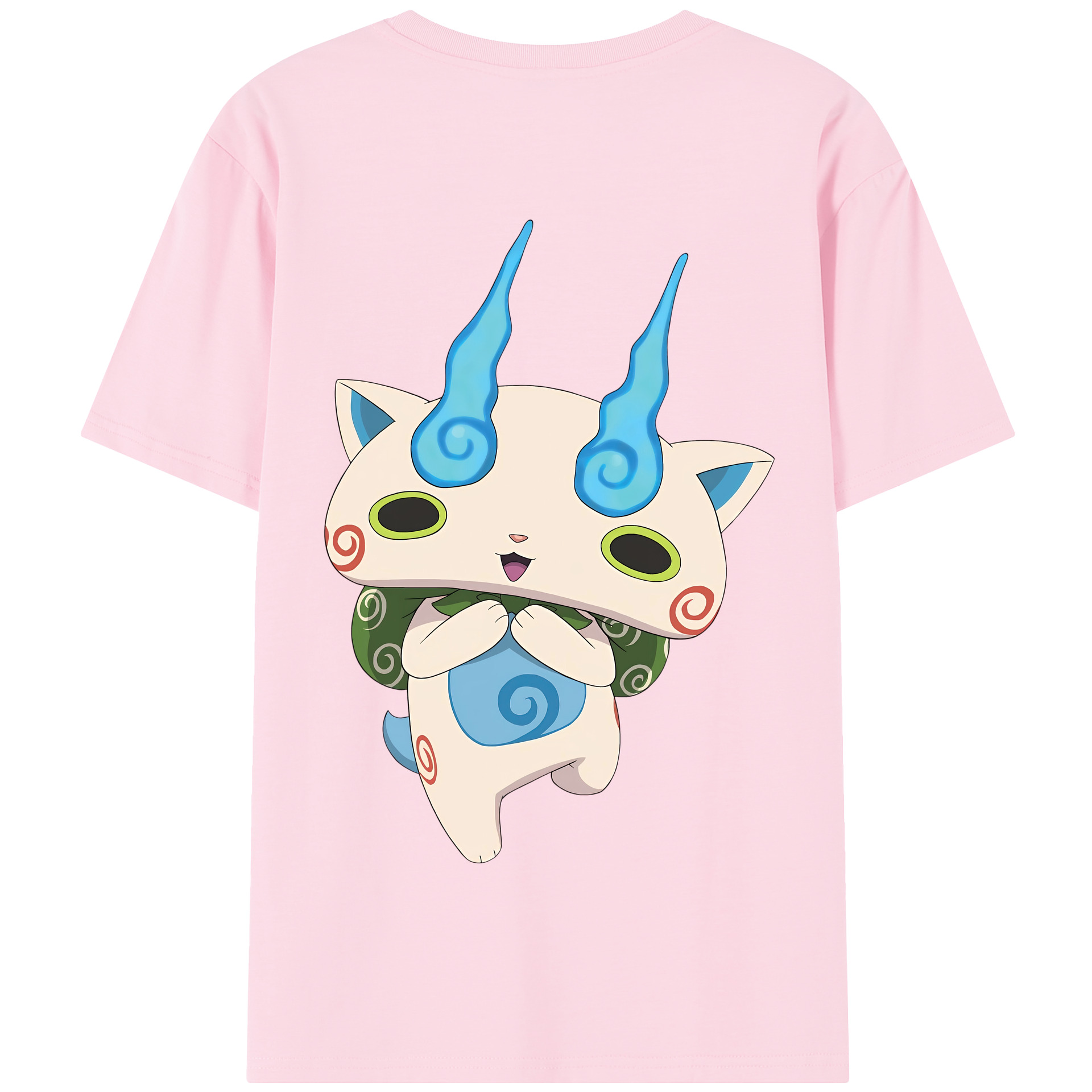 （画像用） 妖怪ウォッチ Yo-kai Watch 綿100％半袖Tシャツ（背面プリント）