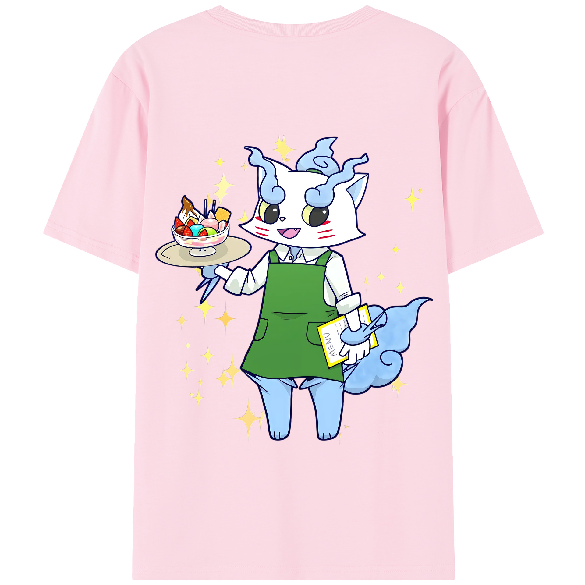（画像用） 妖怪ウォッチ Yo-kai Watch 綿100％半袖Tシャツ（背面プリント）