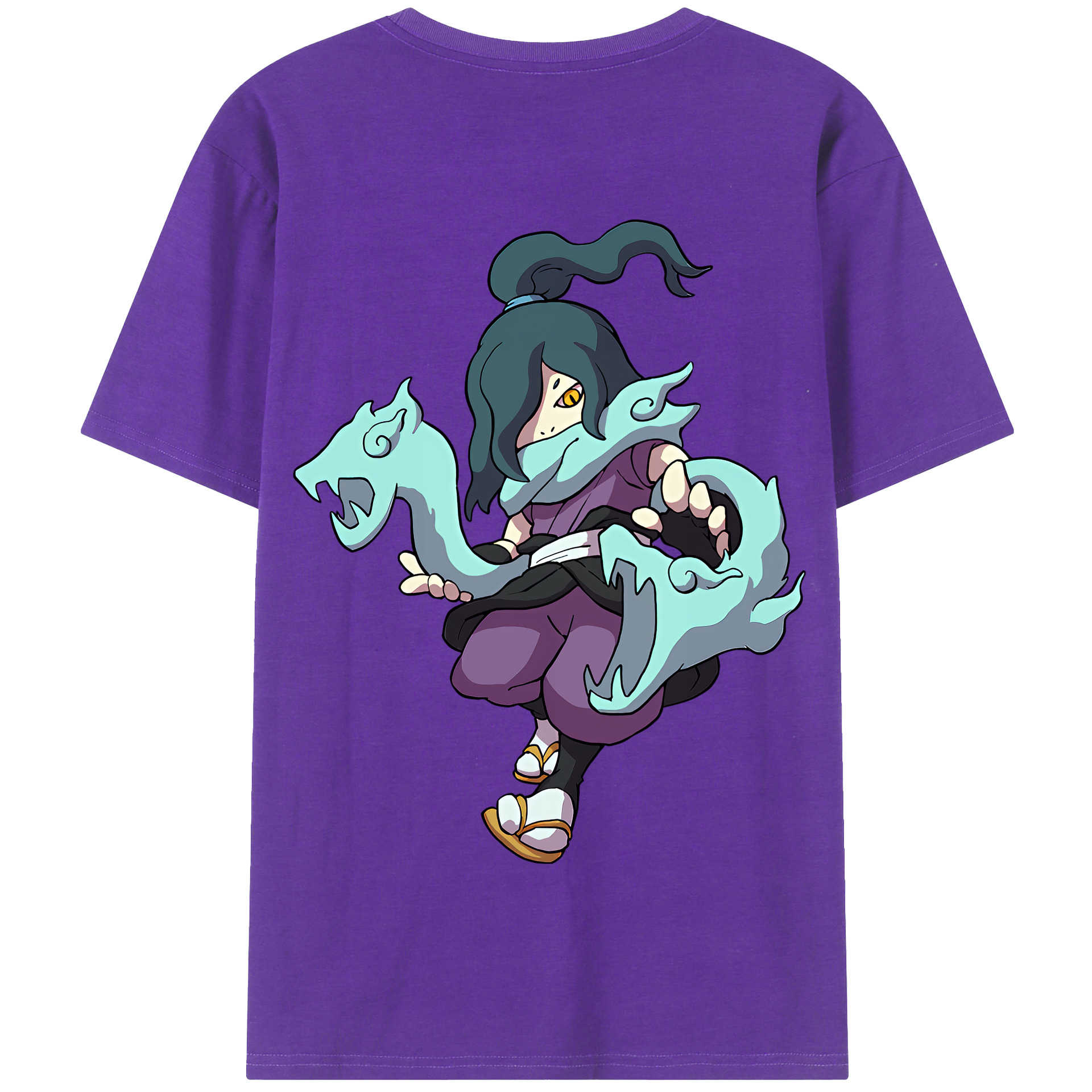 （画像用） 妖怪ウォッチ Yo-kai Watch 綿100％半袖Tシャツ（背面プリント）
