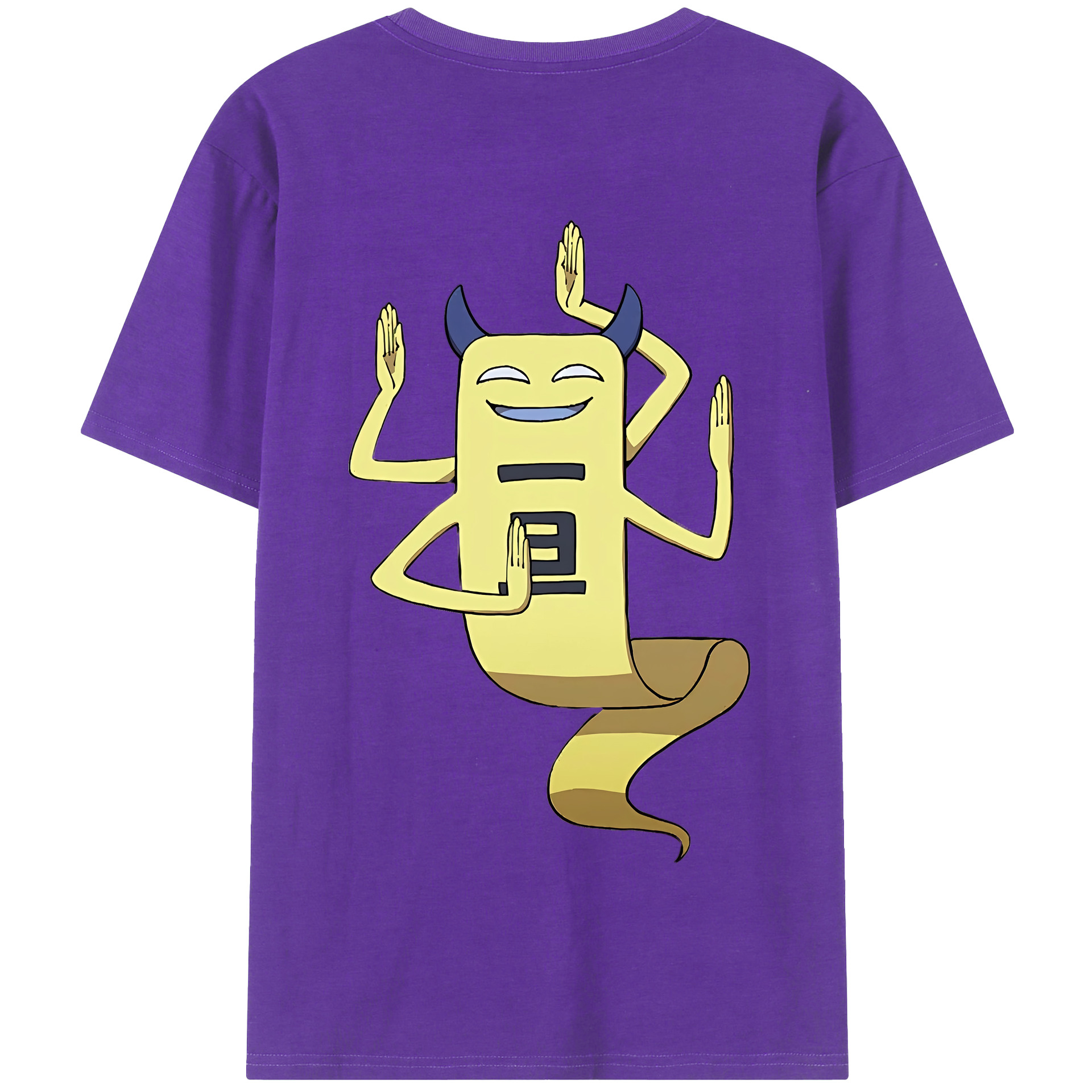（画像用） 妖怪ウォッチ Yo-kai Watch 綿100％半袖Tシャツ（背面プリント）