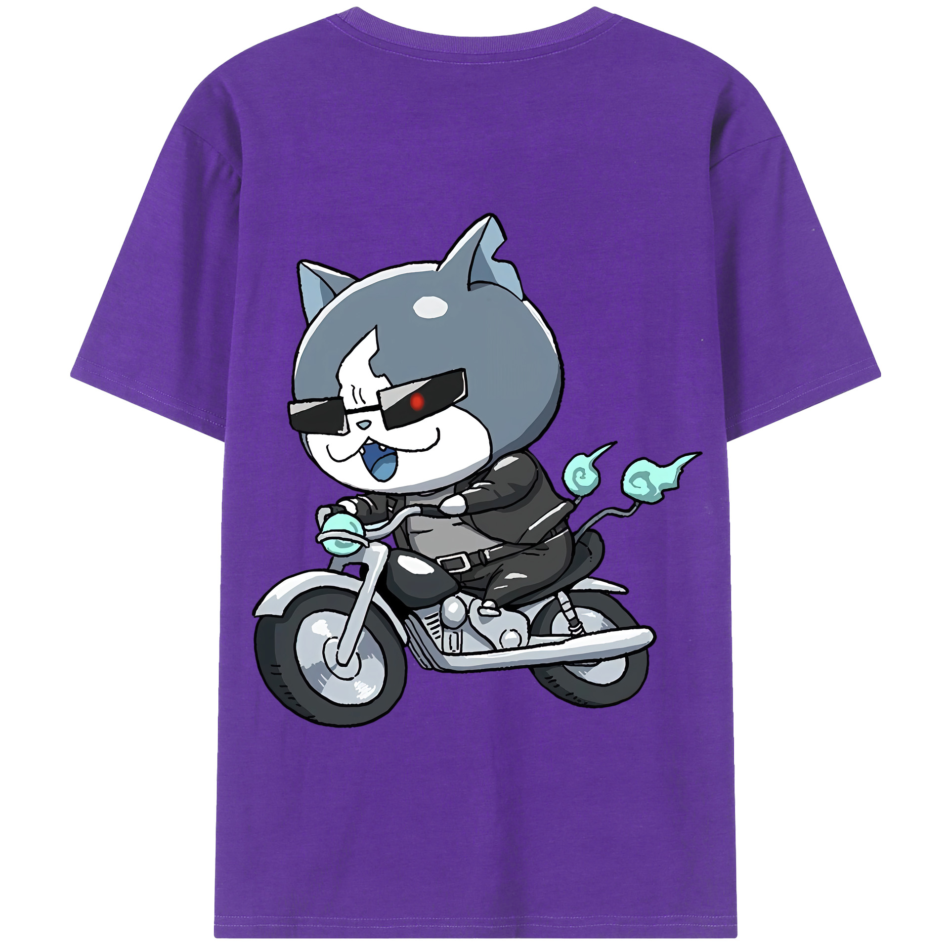 （画像用） 妖怪ウォッチ Yo-kai Watch 綿100％半袖Tシャツ（背面プリント）