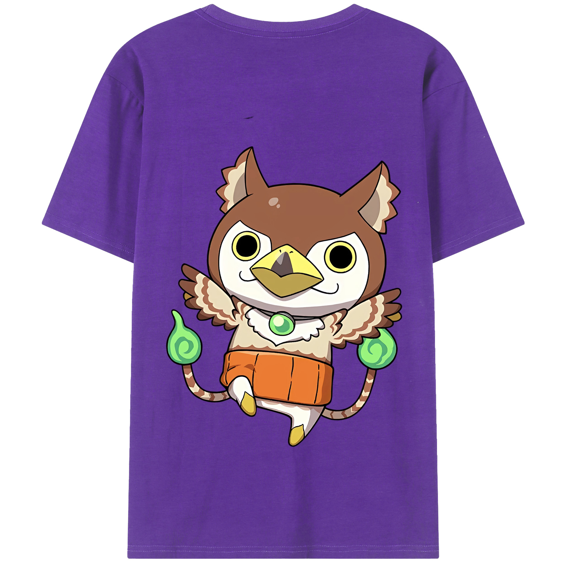 （画像用） 妖怪ウォッチ Yo-kai Watch 綿100％半袖Tシャツ（背面プリント）