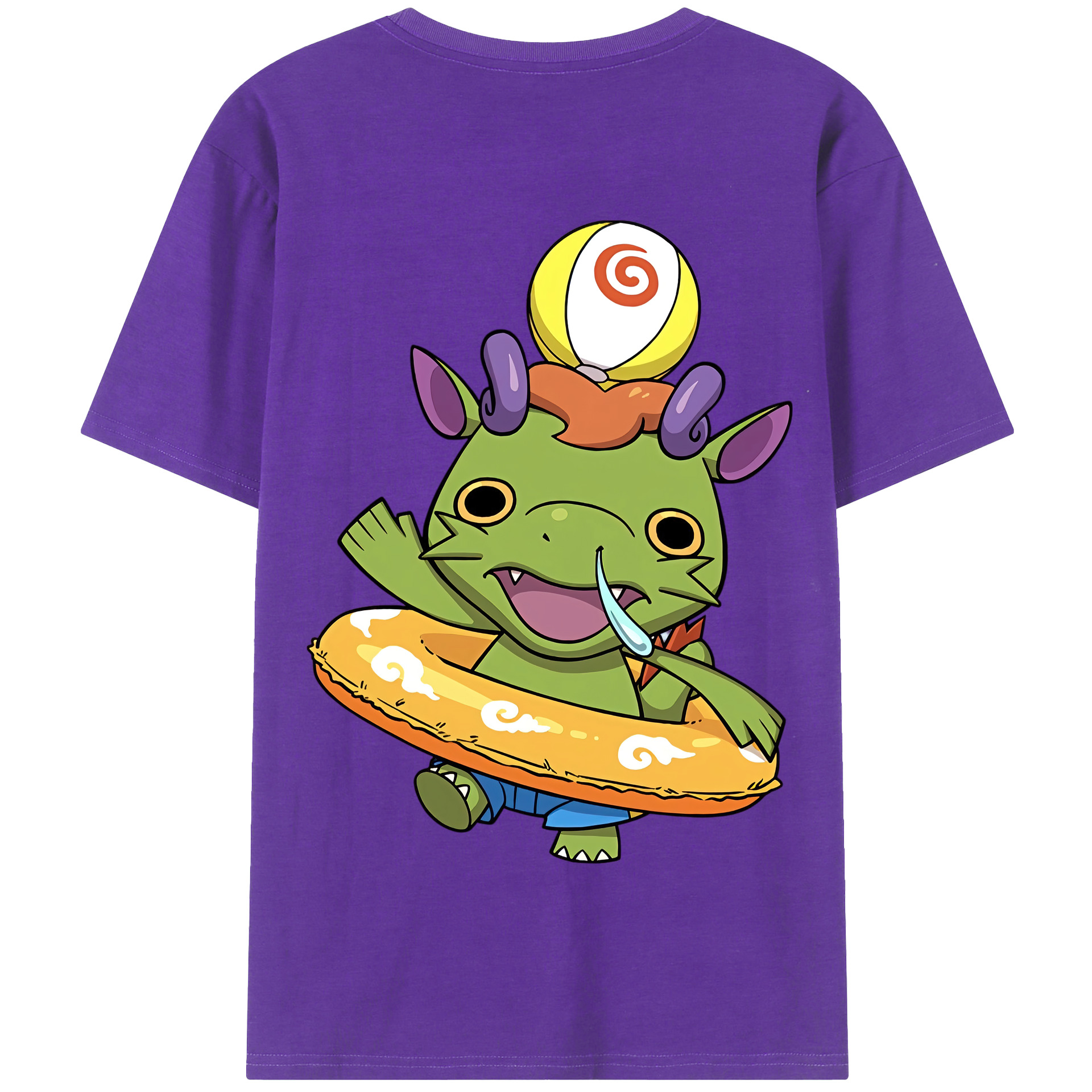 （画像用） 妖怪ウォッチ Yo-kai Watch 綿100％半袖Tシャツ（背面プリント）