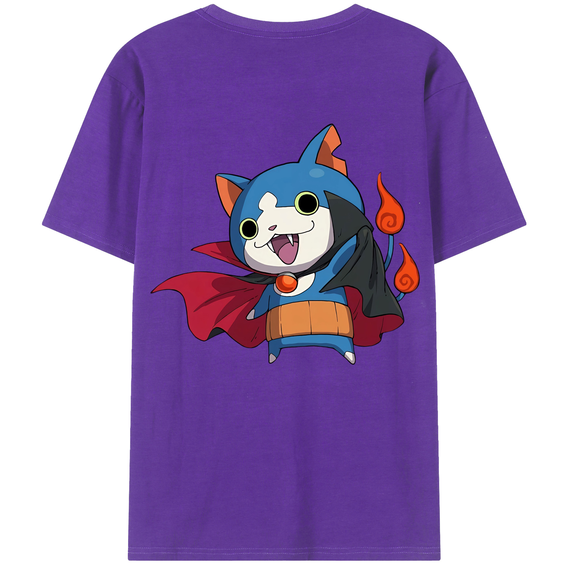 （画像用） 妖怪ウォッチ Yo-kai Watch 綿100％半袖Tシャツ（背面プリント）