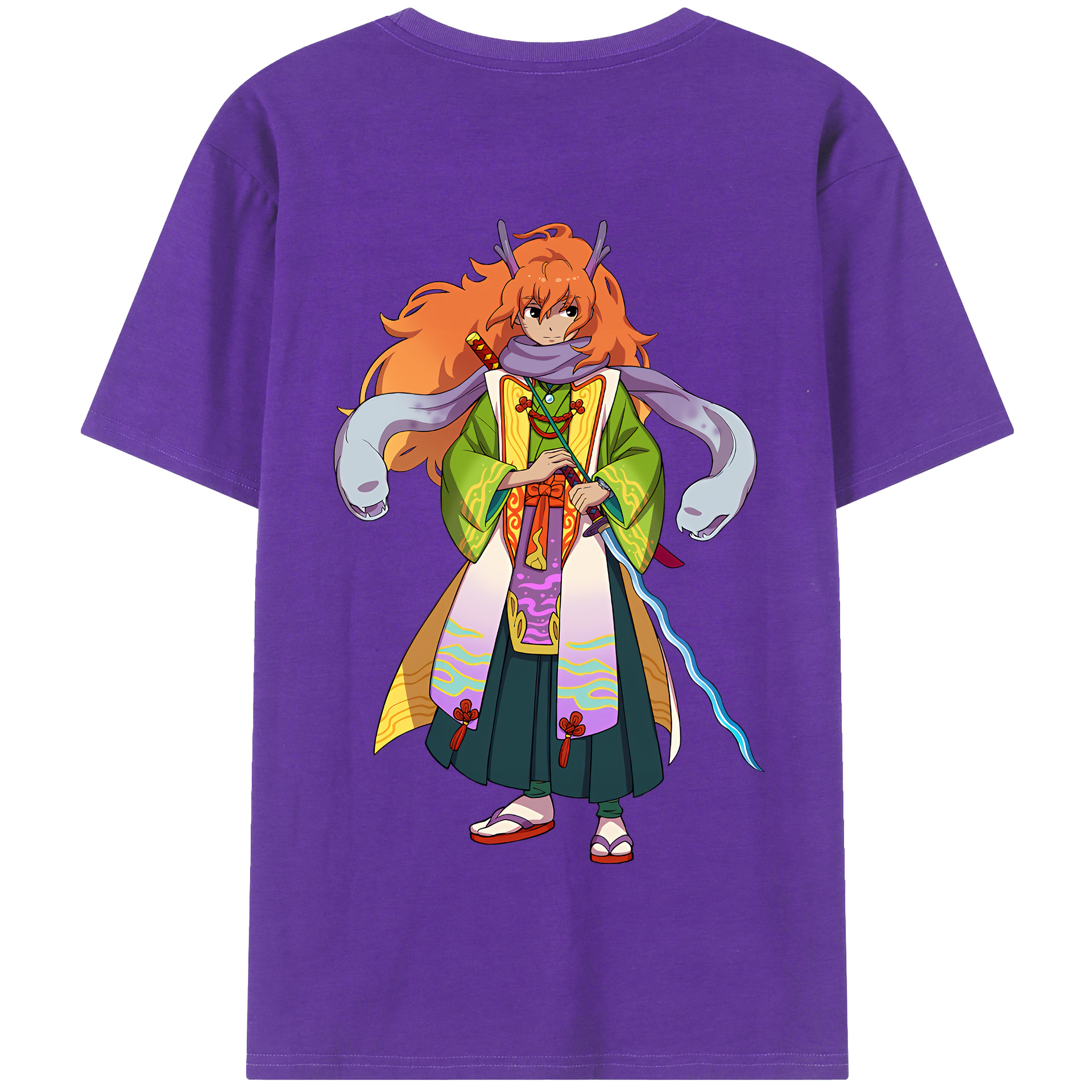 （画像用） 妖怪ウォッチ Yo-kai Watch 綿100％半袖Tシャツ（背面プリント）