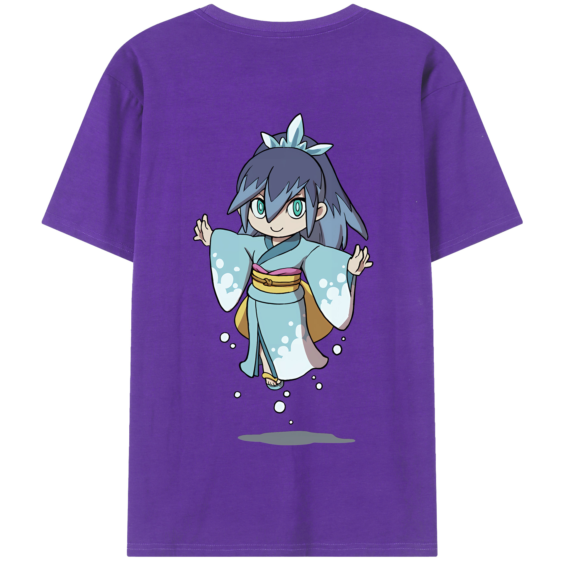 （画像用） 妖怪ウォッチ Yo-kai Watch 綿100％半袖Tシャツ（背面プリント）