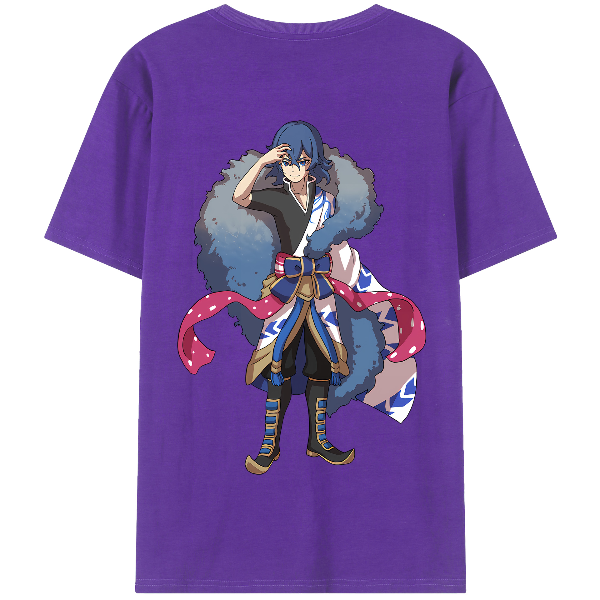 （画像用） 妖怪ウォッチ Yo-kai Watch 綿100％半袖Tシャツ（背面プリント）