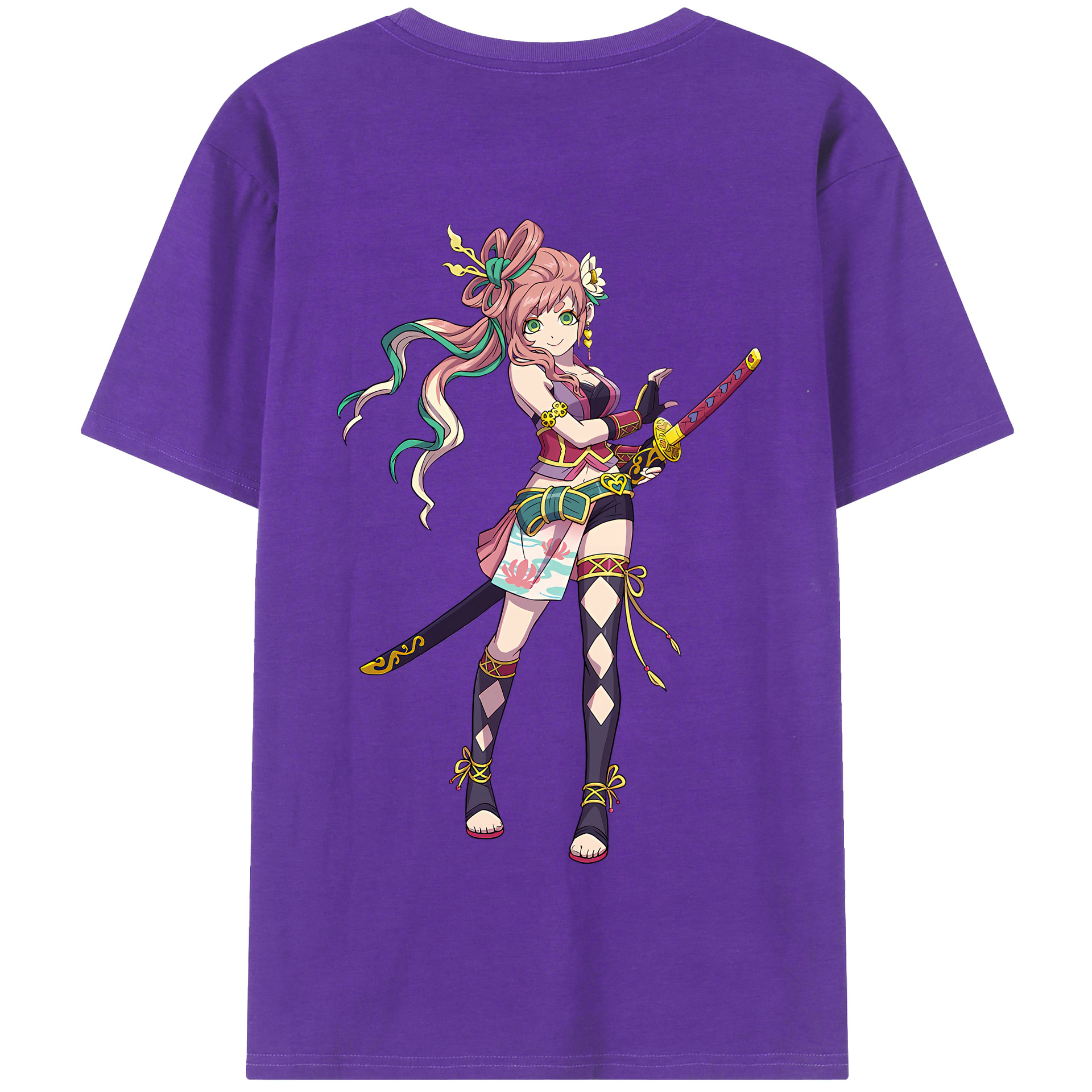 （画像用） 妖怪ウォッチ Yo-kai Watch 綿100％半袖Tシャツ（背面プリント）