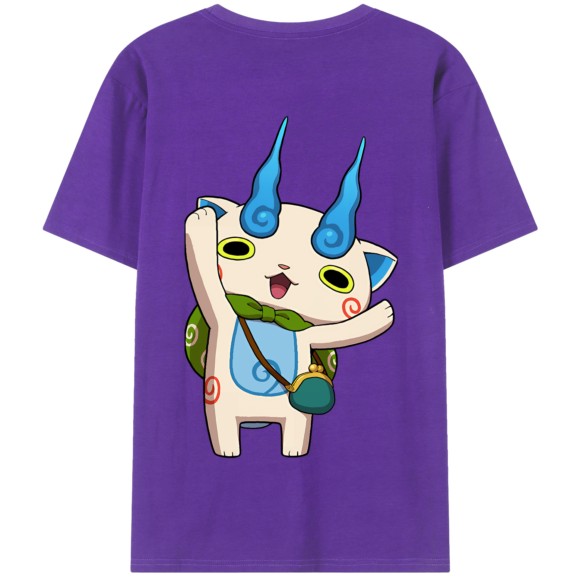 （画像用） 妖怪ウォッチ Yo-kai Watch 綿100％半袖Tシャツ（背面プリント）