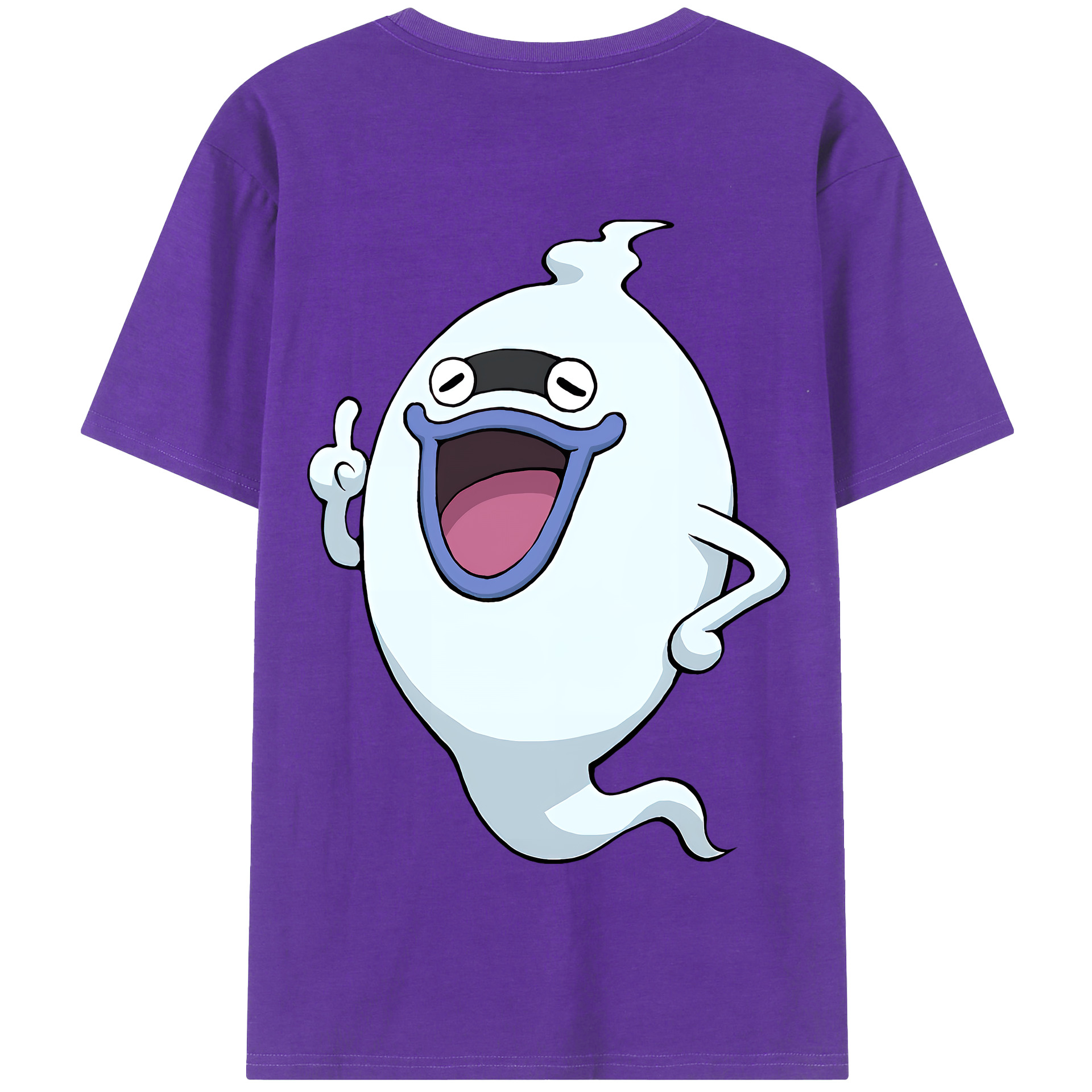 （画像用） 妖怪ウォッチ Yo-kai Watch 綿100％半袖Tシャツ（背面プリント）