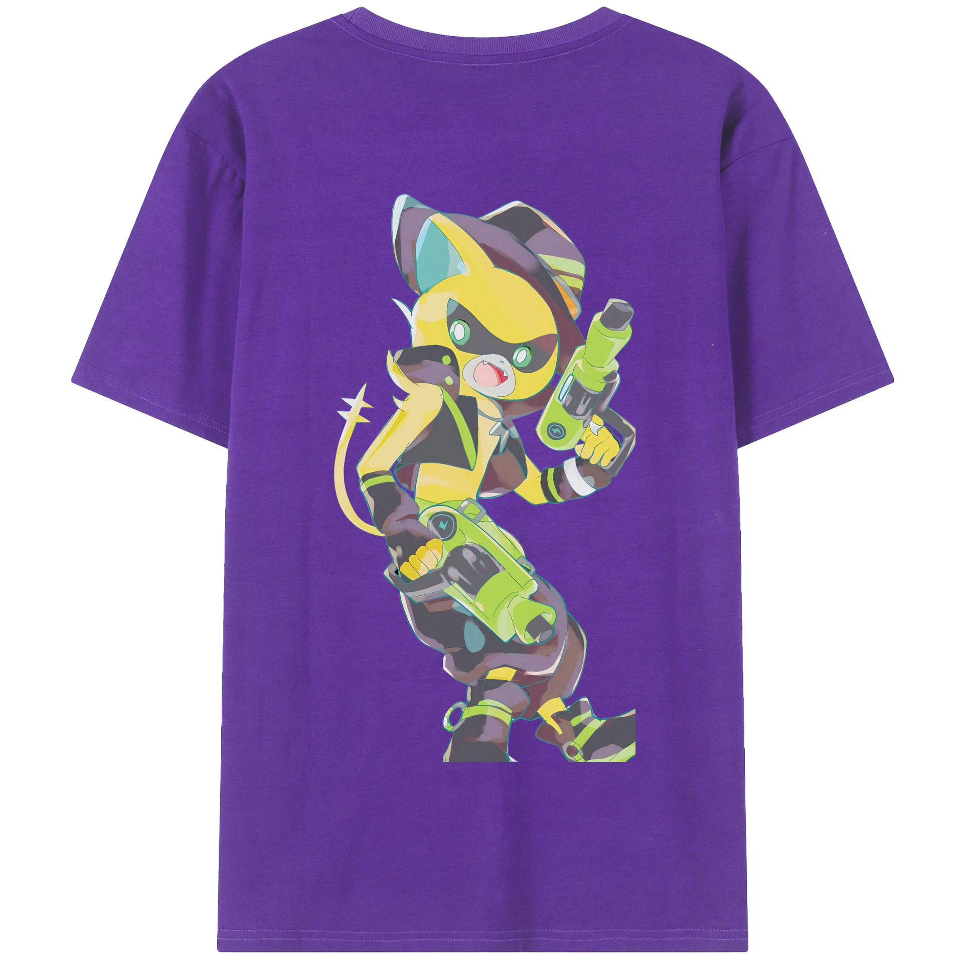 （画像用） 妖怪ウォッチ Yo-kai Watch 綿100％半袖Tシャツ（背面プリント）