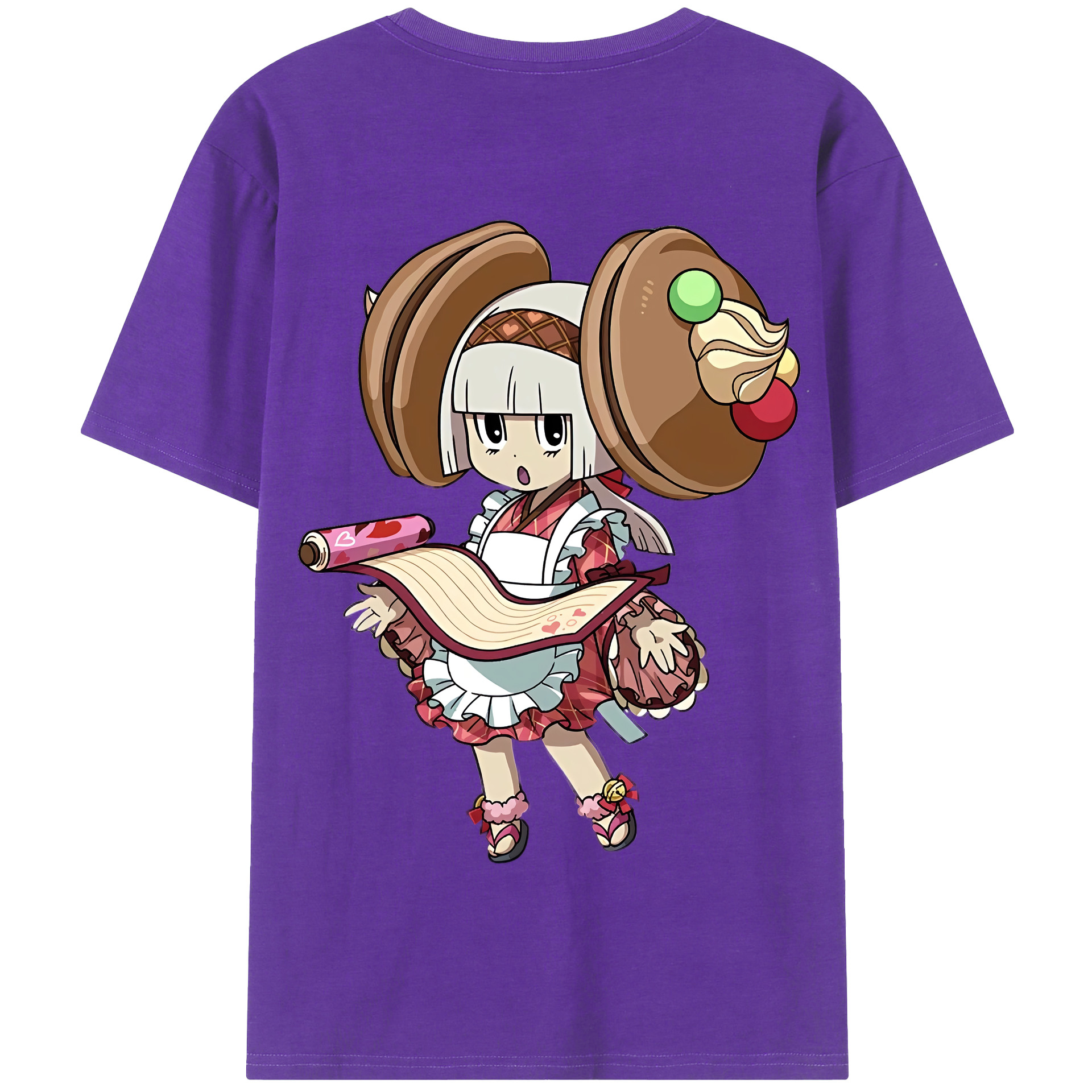 （画像用） 妖怪ウォッチ Yo-kai Watch 綿100％半袖Tシャツ（背面プリント）