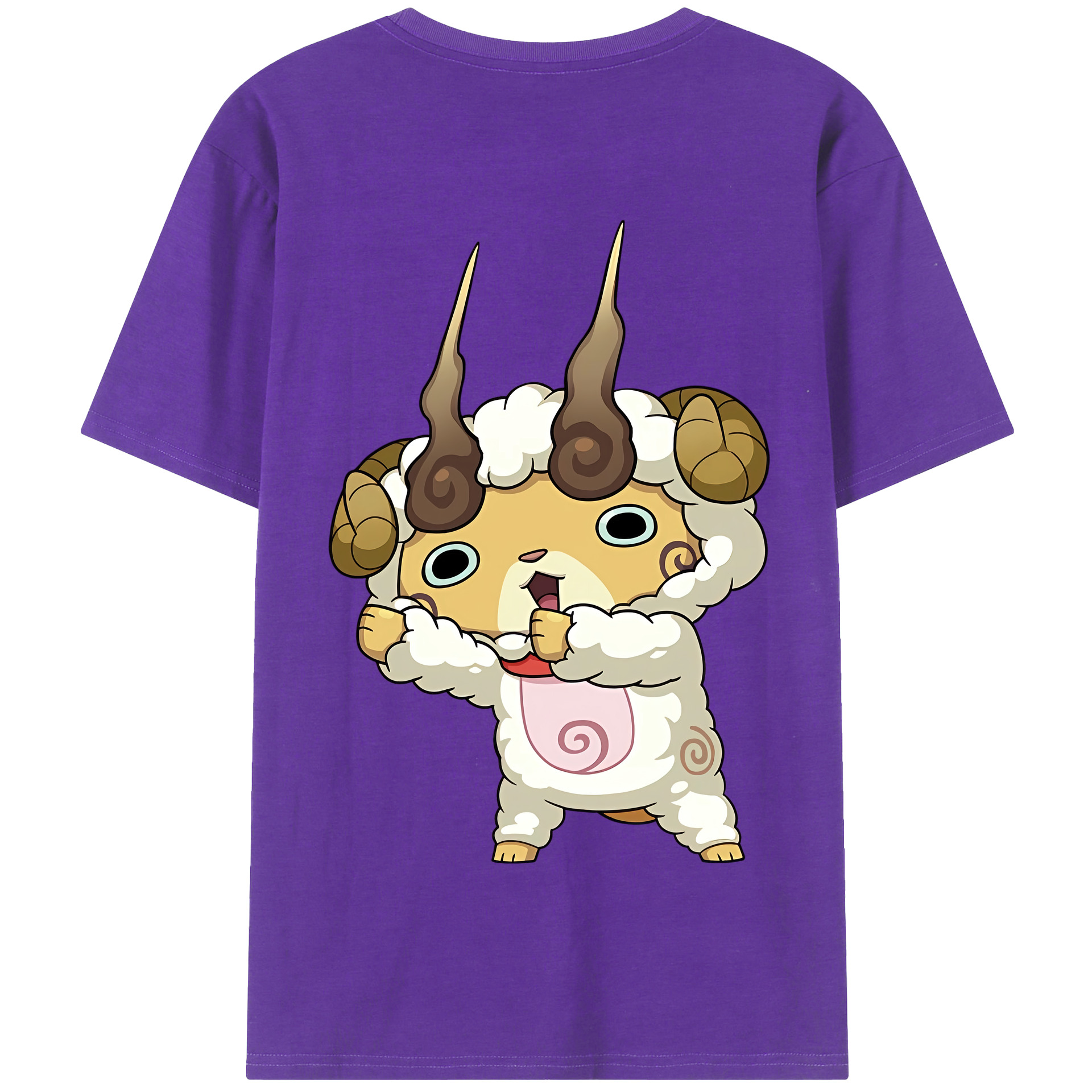 （画像用） 妖怪ウォッチ Yo-kai Watch 綿100％半袖Tシャツ（背面プリント）