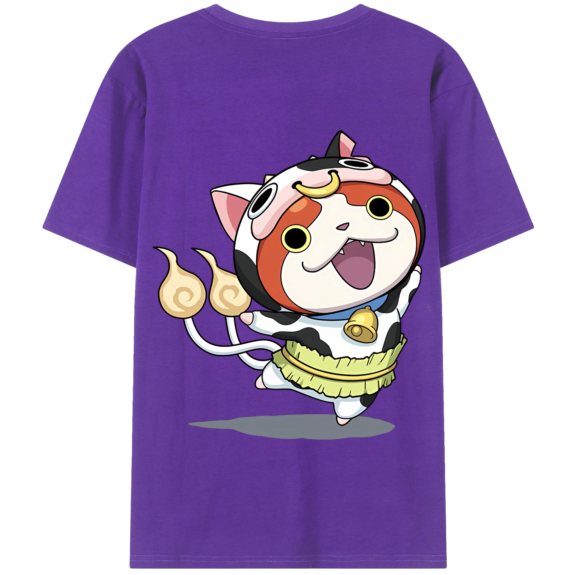 （画像用） 妖怪ウォッチ Yo-kai Watch 綿100％半袖Tシャツ（背面プリント）