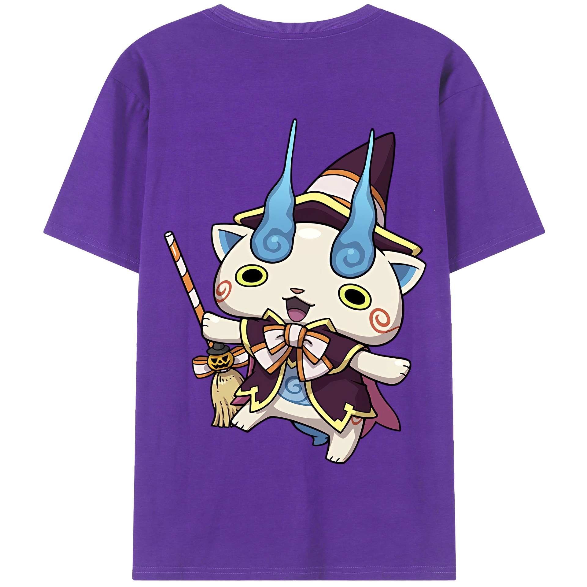 （画像用） 妖怪ウォッチ Yo-kai Watch 綿100％半袖Tシャツ（背面プリント）