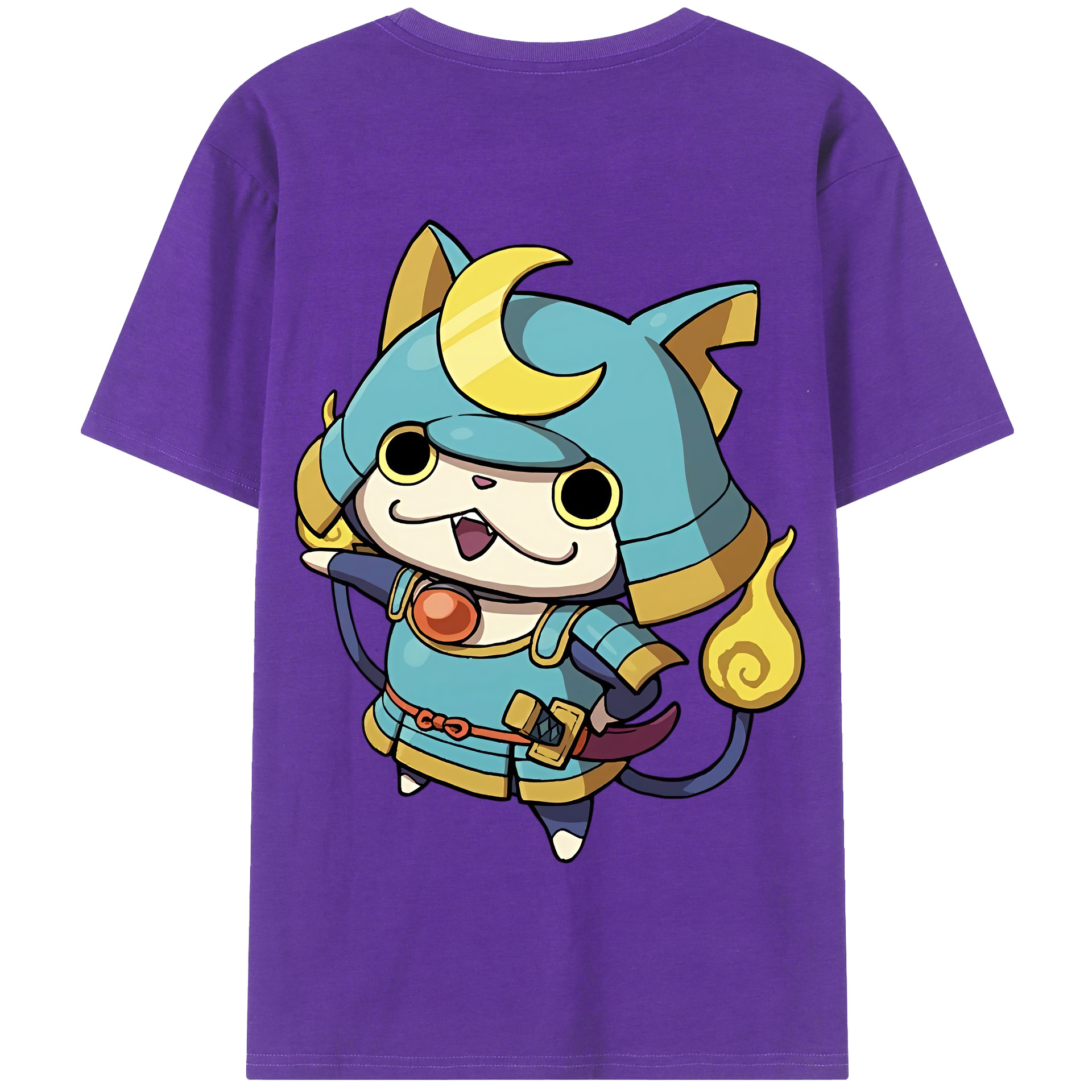 （画像用） 妖怪ウォッチ Yo-kai Watch 綿100％半袖Tシャツ（背面プリント）