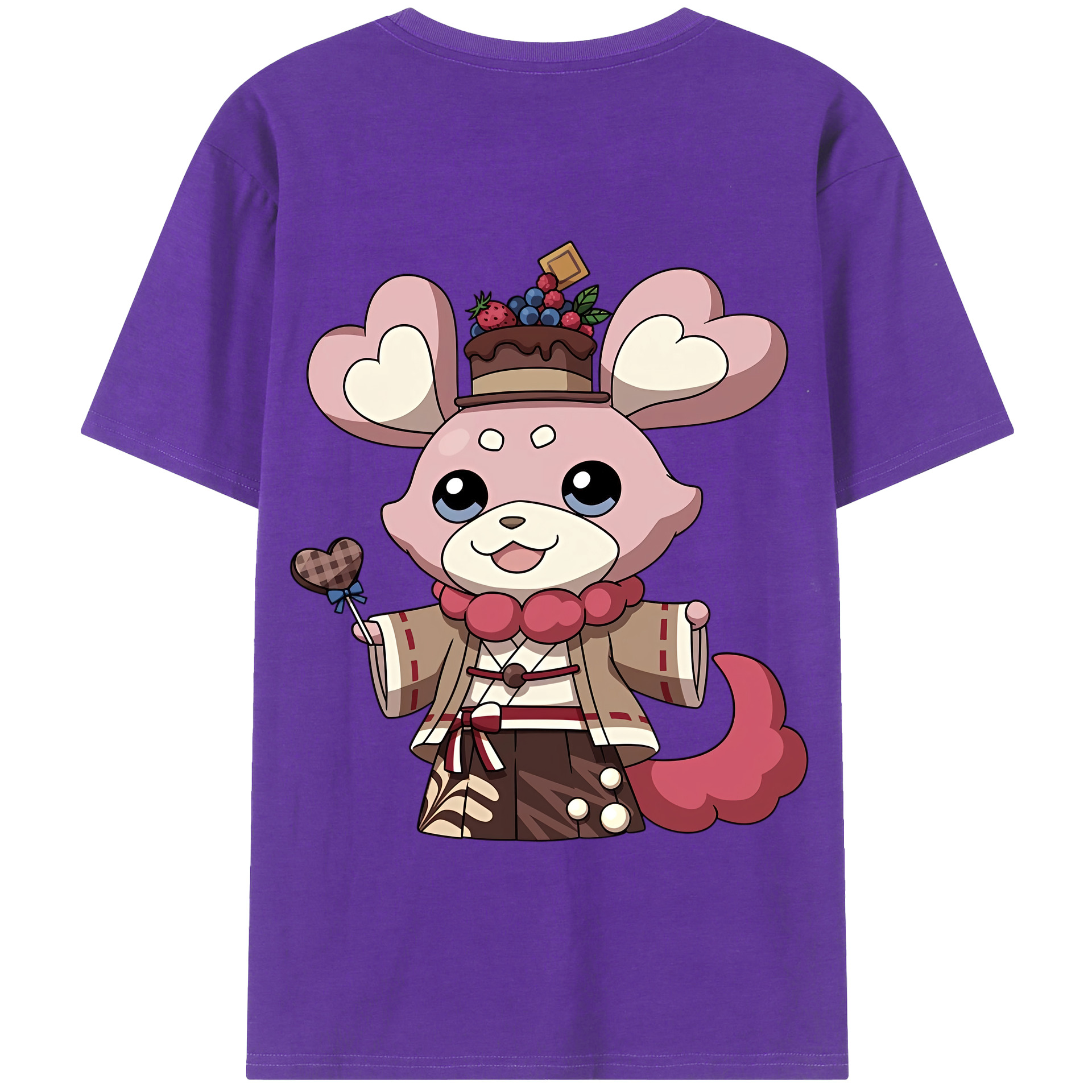 （画像用） 妖怪ウォッチ Yo-kai Watch 綿100％半袖Tシャツ（背面プリント）