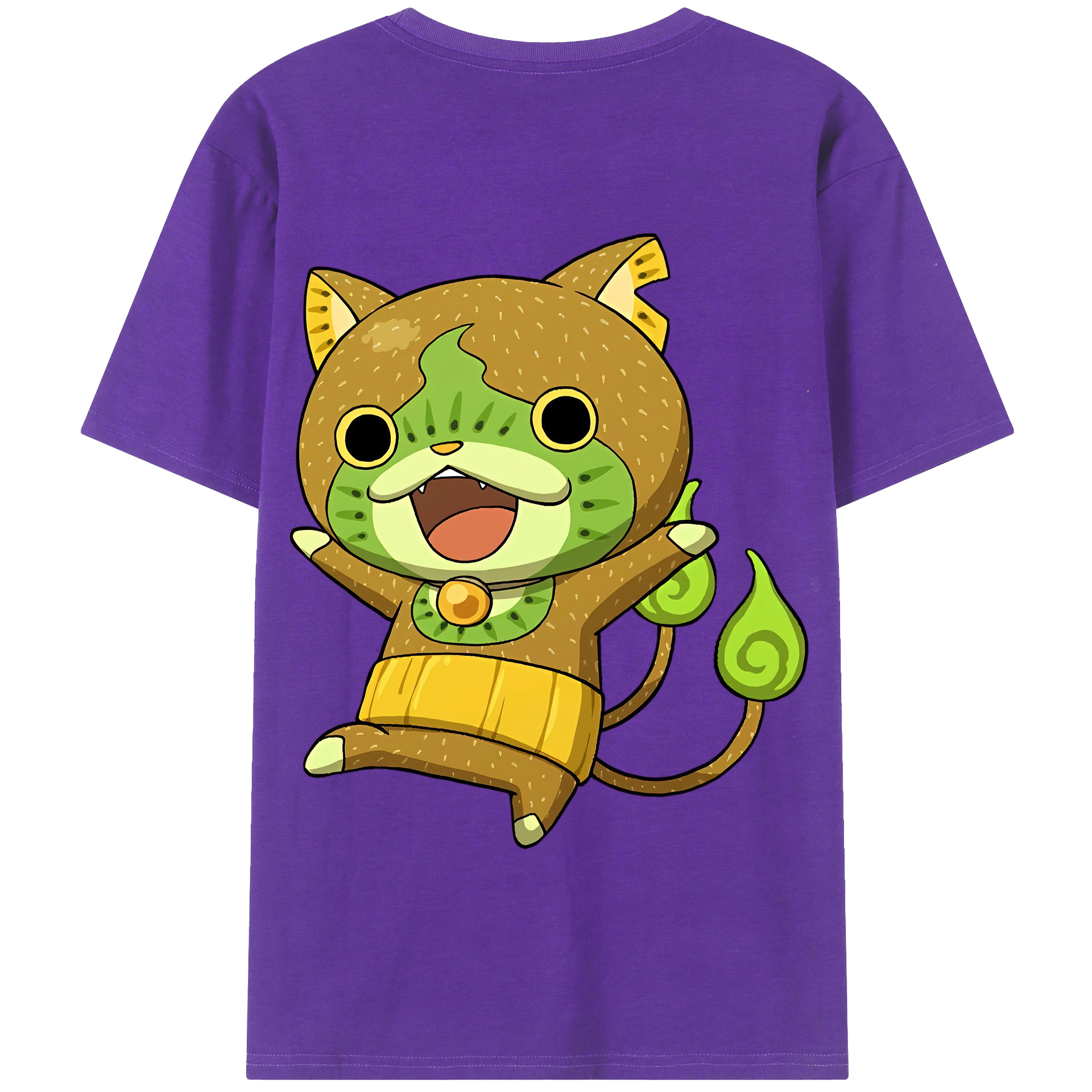 （画像用） 妖怪ウォッチ Yo-kai Watch 綿100％半袖Tシャツ（背面プリント）