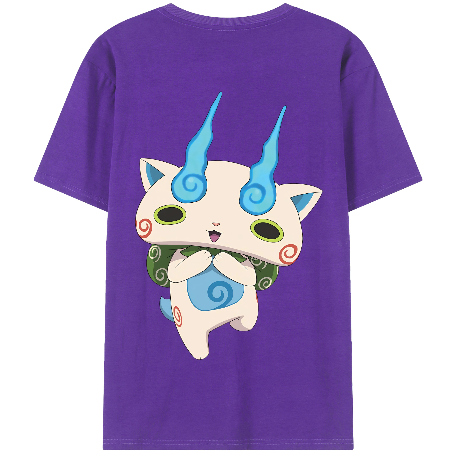 （画像用） 妖怪ウォッチ Yo-kai Watch 綿100％半袖Tシャツ（背面プリント）